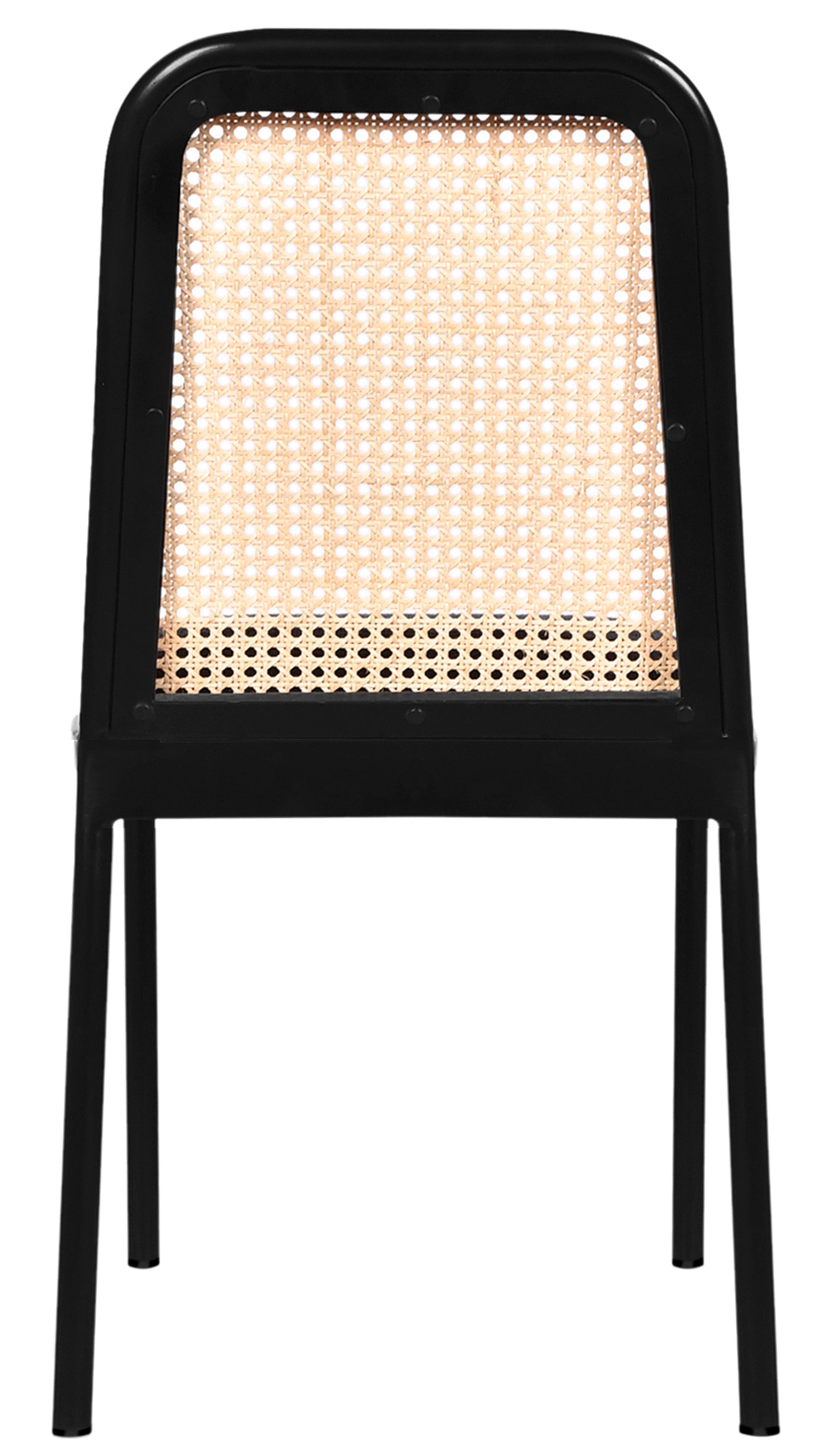 Atticus Powder Coated Metal Dining Chair - Furniture Depot