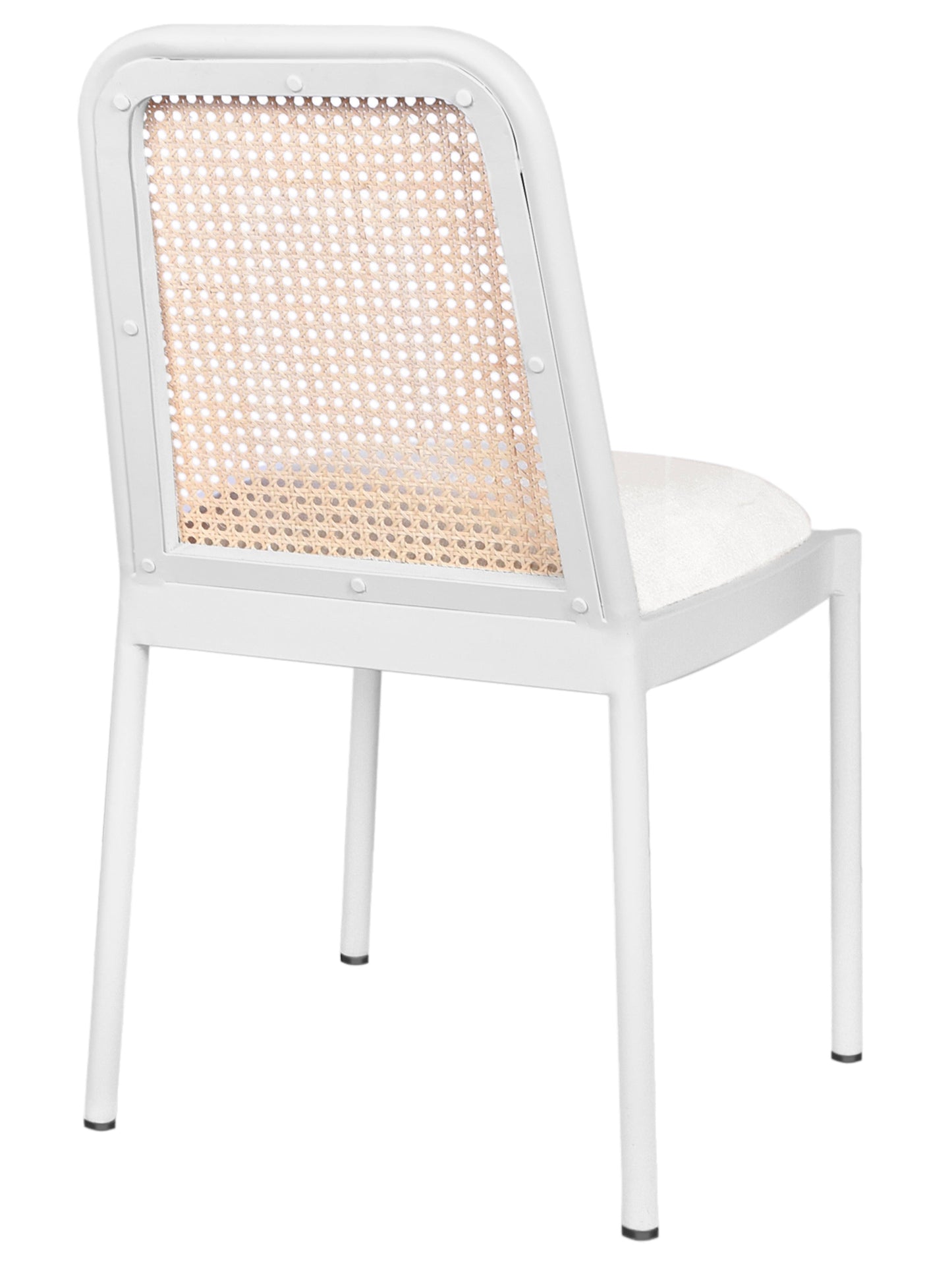 Atticus Powder Coated Metal Dining Chair - Furniture Depot