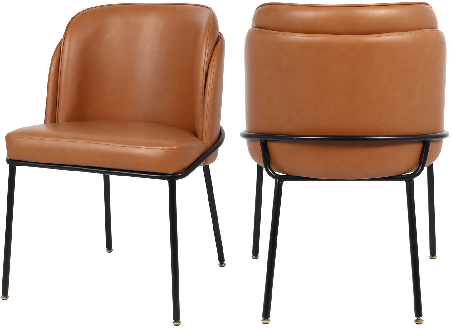 Jagger Faux Leather Dining Chair - Furniture Depot