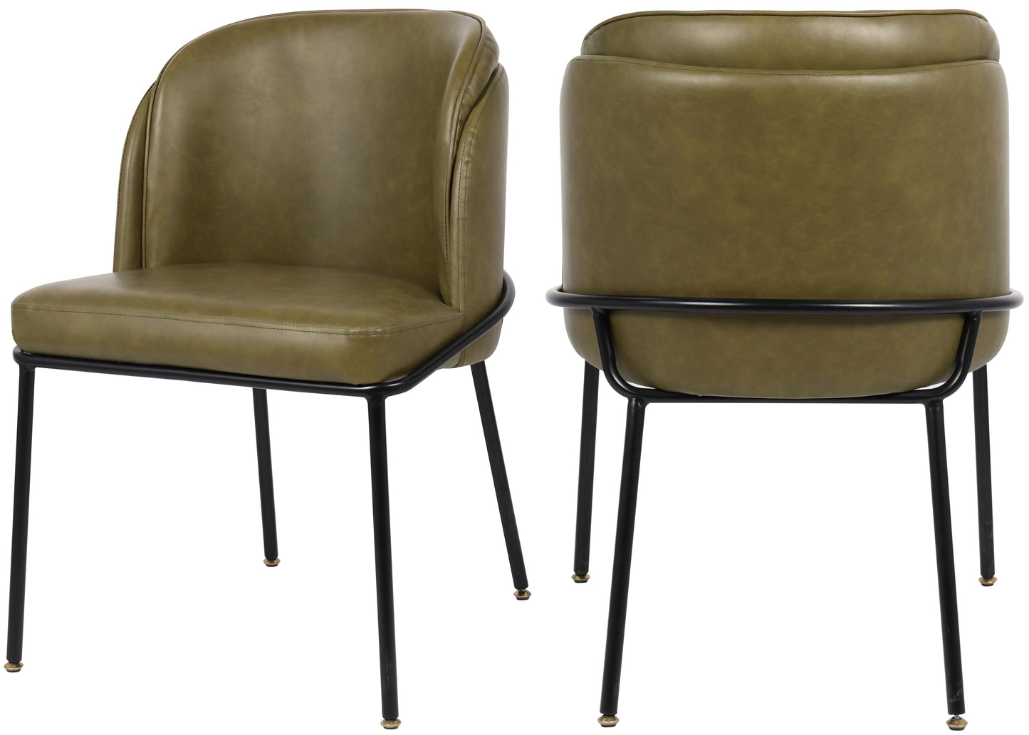 Jagger Faux Leather Dining Chair - Furniture Depot