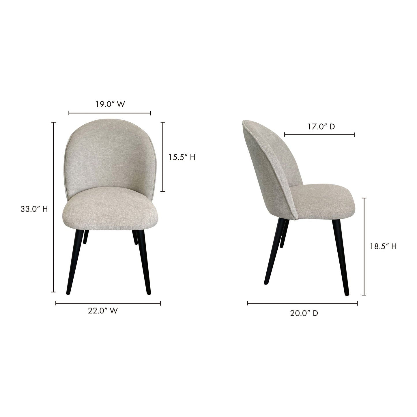 Clarissa Dining Chair M2