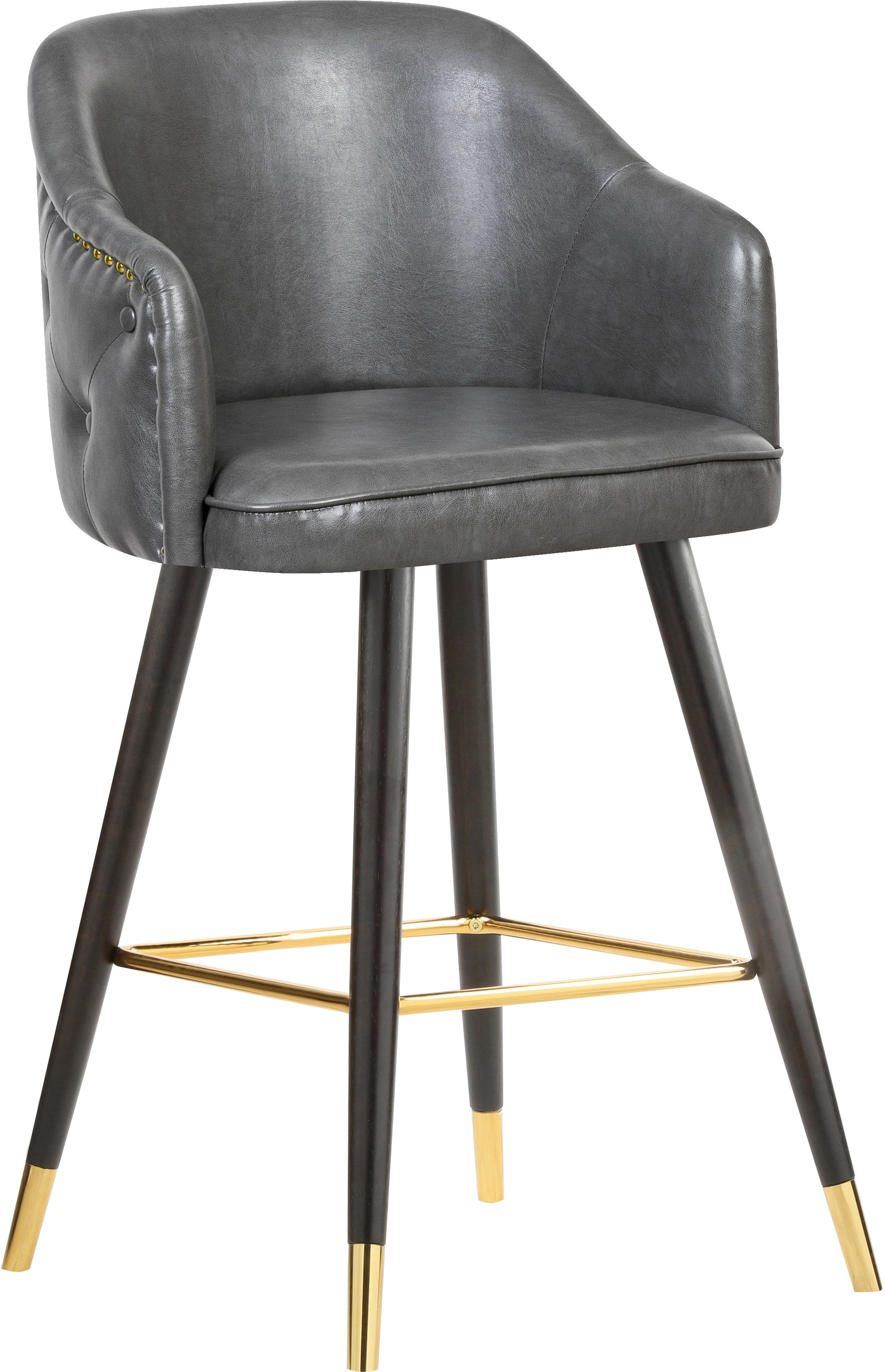 Barbosa Faux Leather Counter/Bar Stool - Furniture Depot