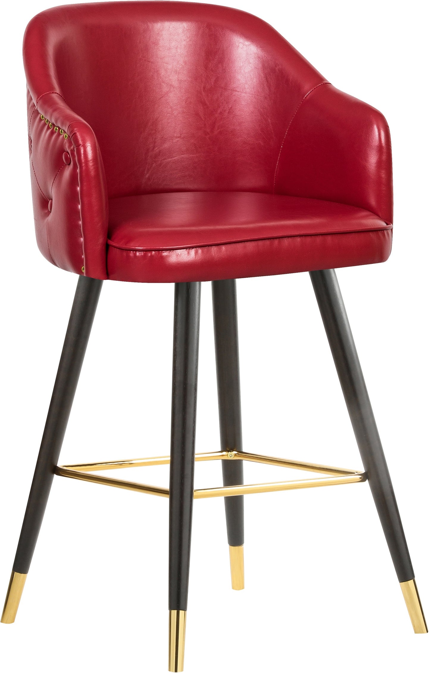 Barbosa Faux Leather Counter/Bar Stool - Furniture Depot