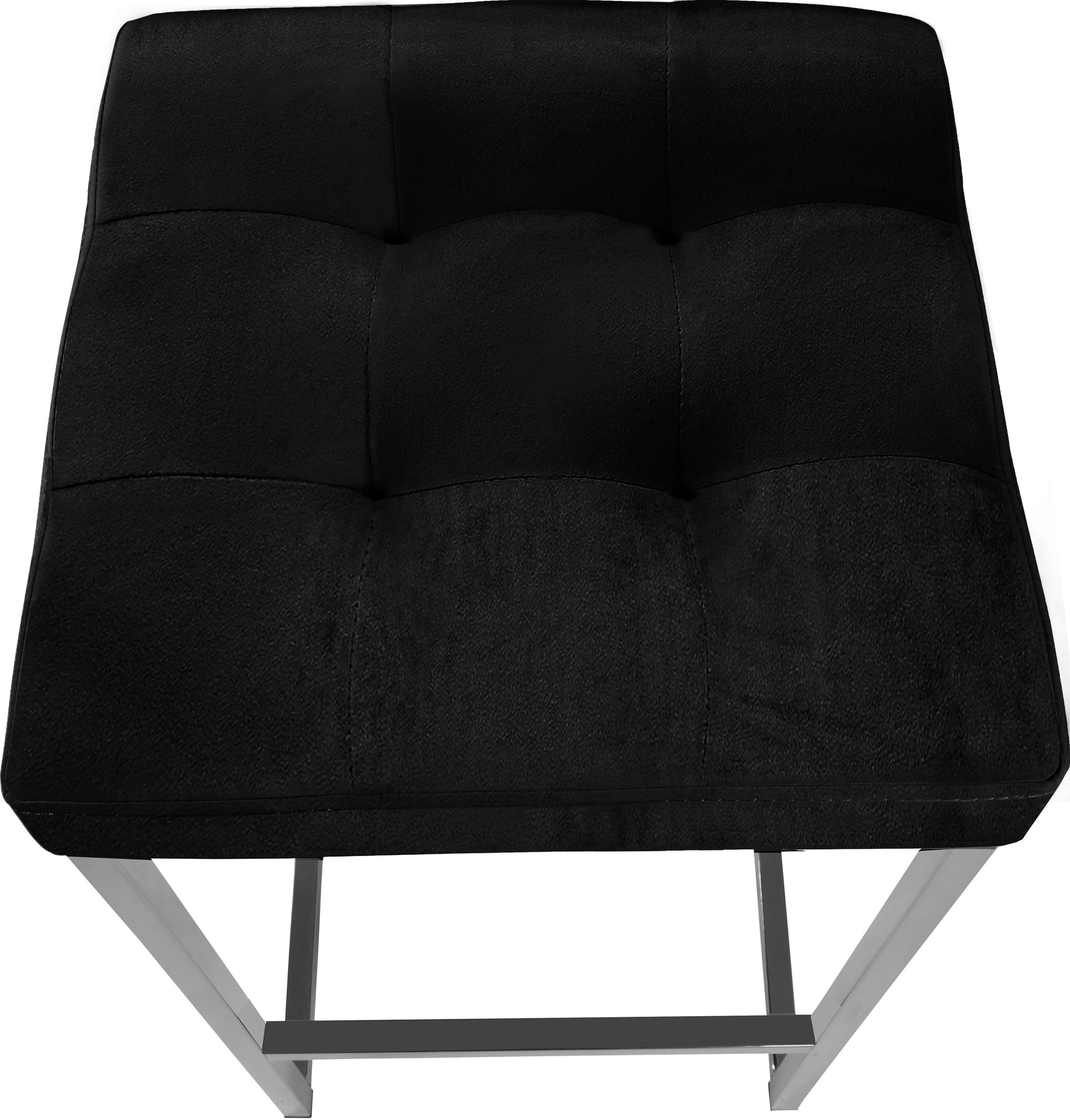 Nicola Velvet Stool - Furniture Depot (7679019254008)