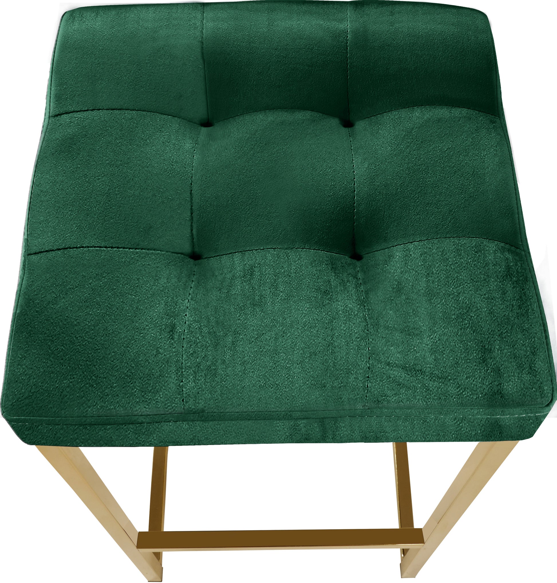 Nicola Velvet Stool - Furniture Depot (7679019254008)