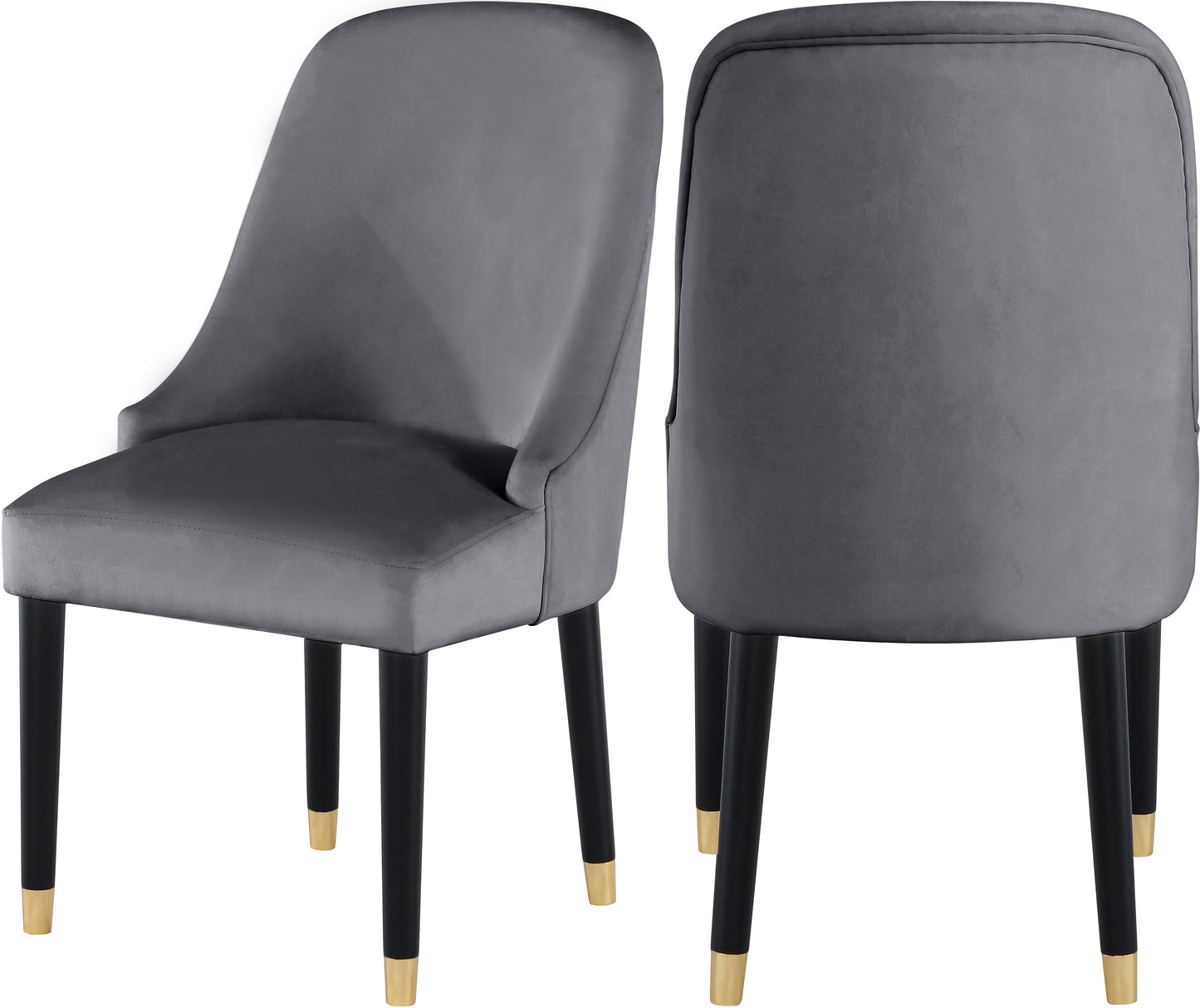 Omni Velvet Dining Chair - Furniture Depot