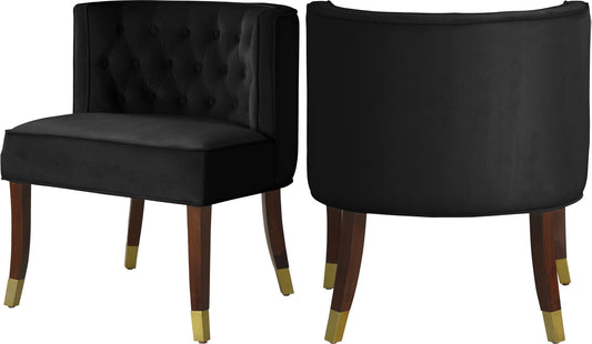 Perry Velvet Dining Chair - Furniture Depot (7679019778296)