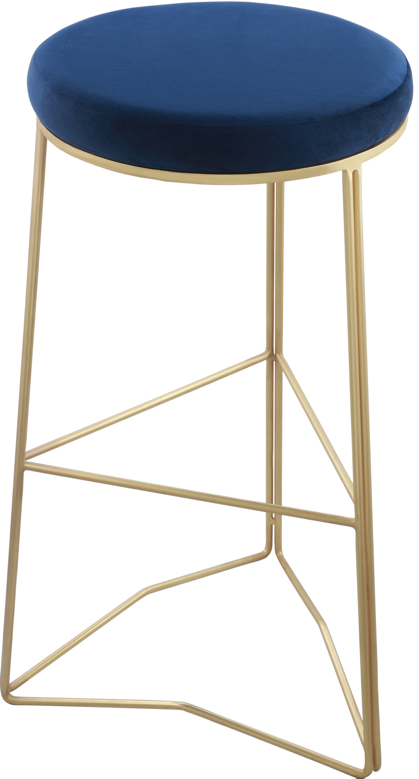 Tres Velvet Bar Stool - Furniture Depot (7679019942136)