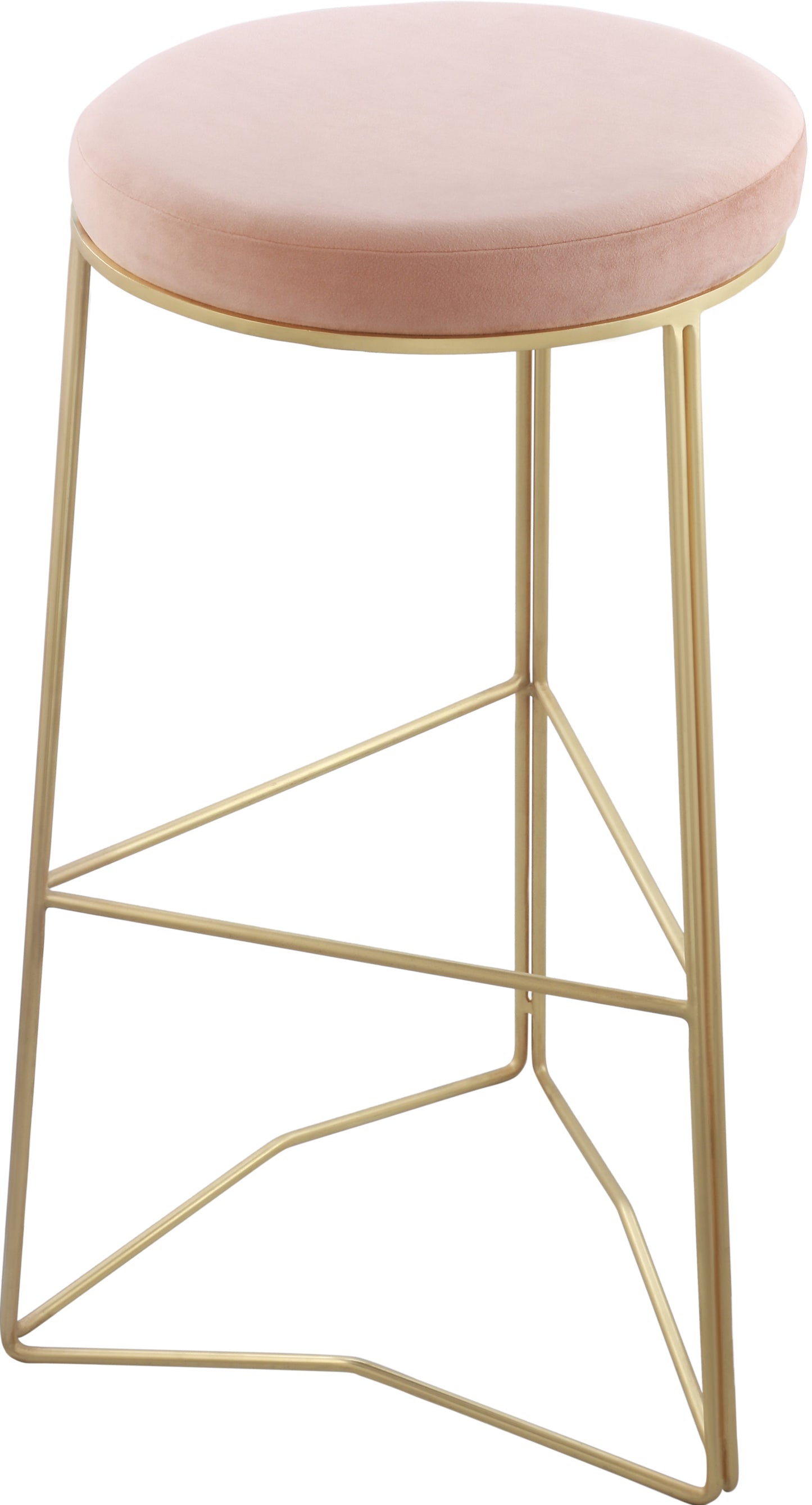 Tres Velvet Bar Stool - Furniture Depot (7679019942136)