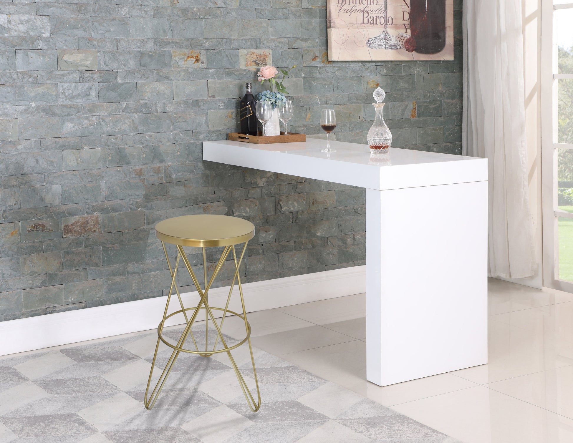 Mercury Bar Stool - Furniture Depot