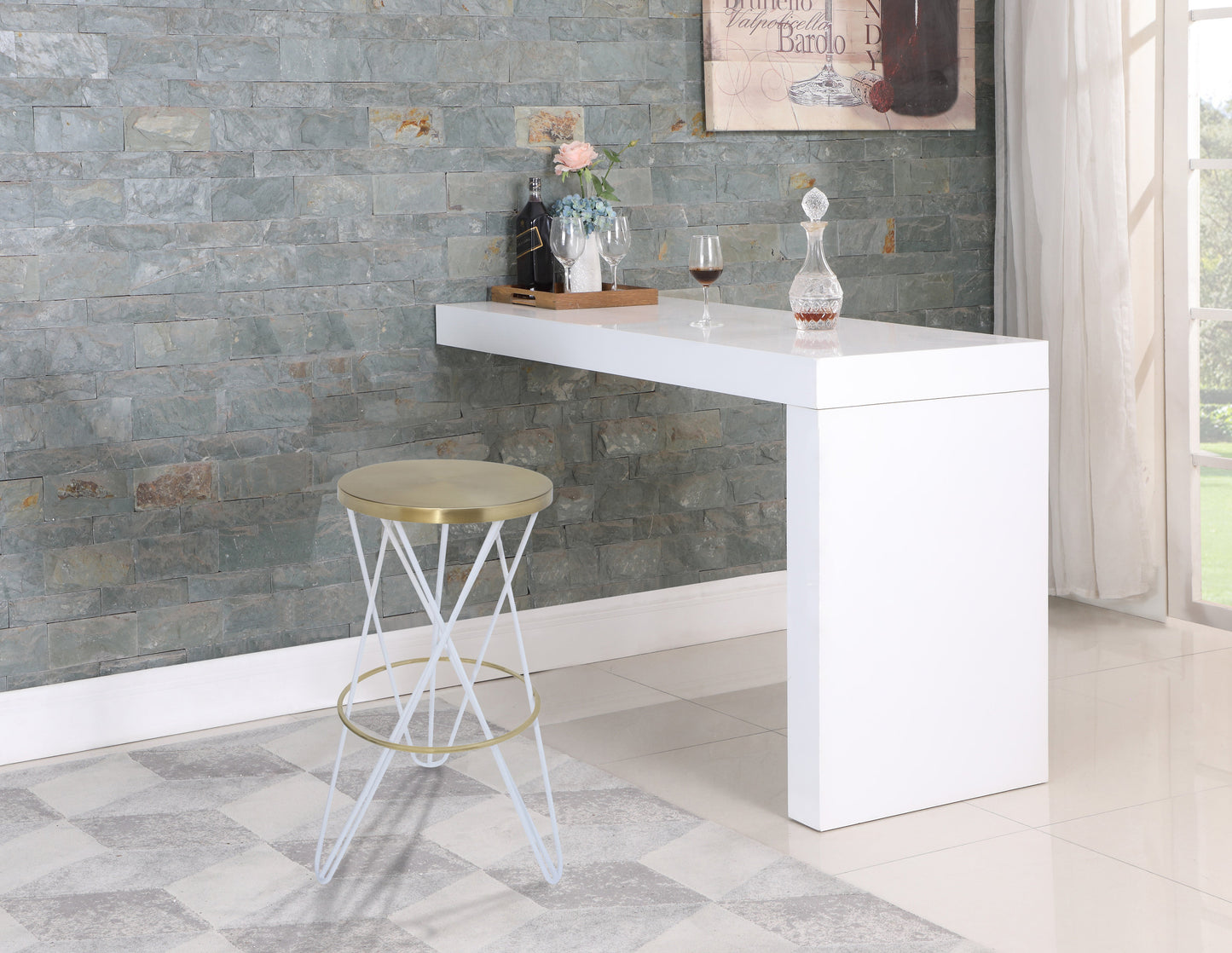 Mercury Bar Stool - Furniture Depot