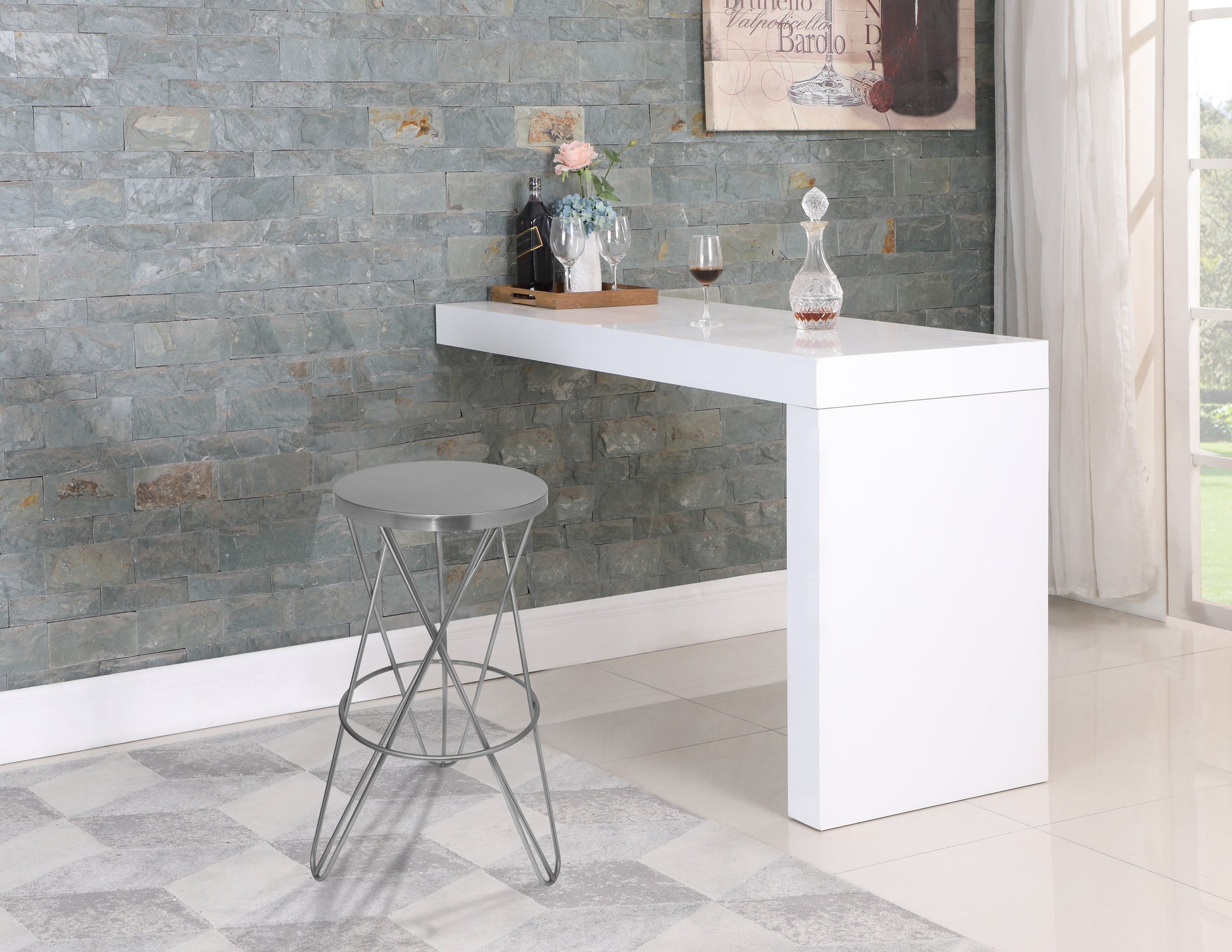 Mercury Bar Stool - Furniture Depot