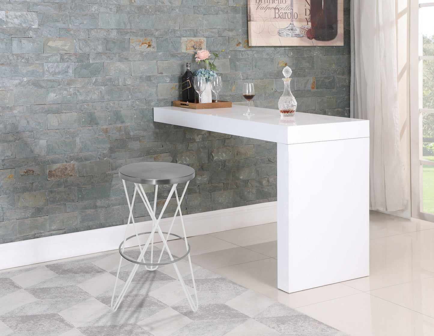 Mercury Bar Stool - Furniture Depot