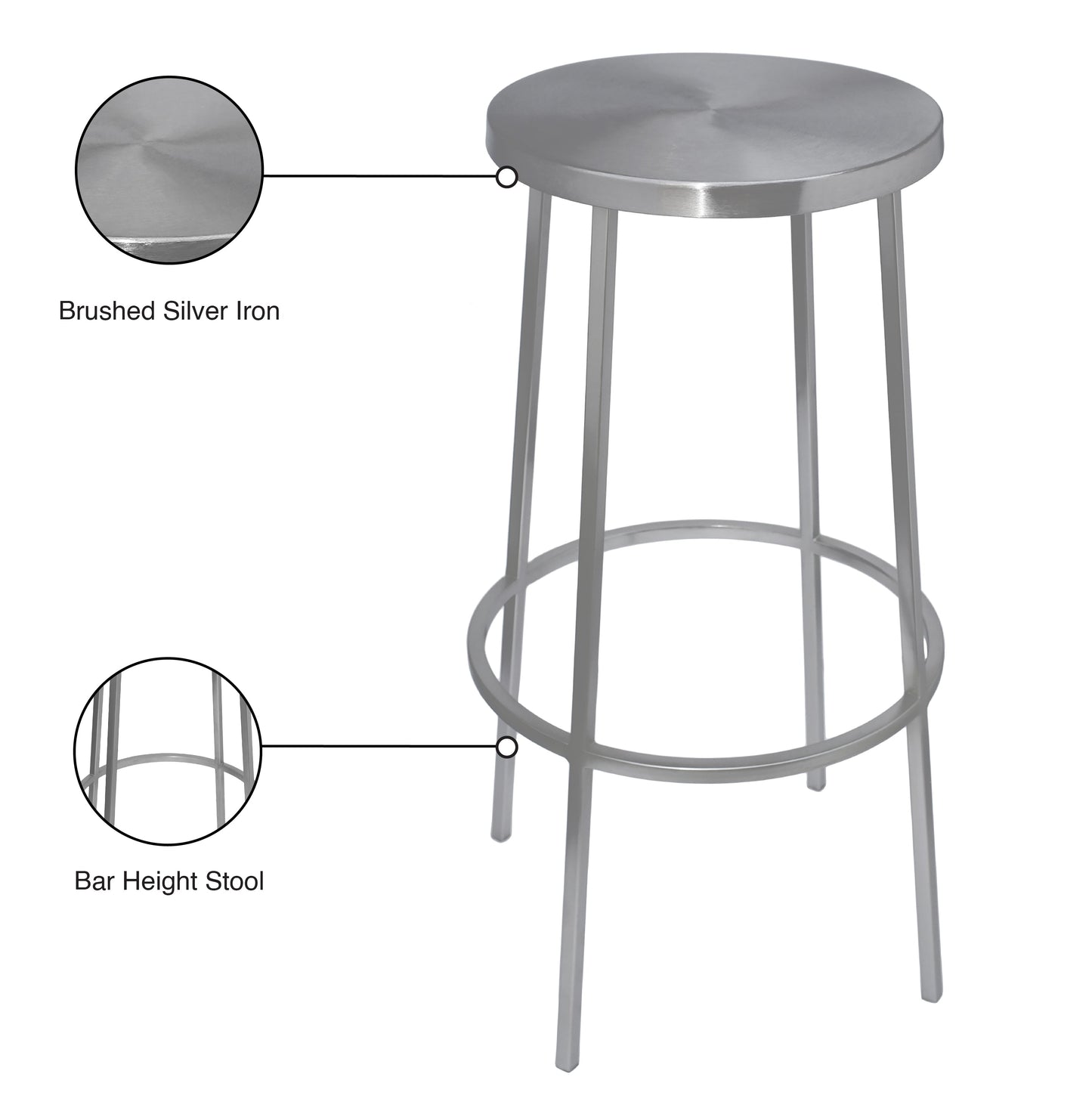 Tyson Bar Stool - Furniture Depot