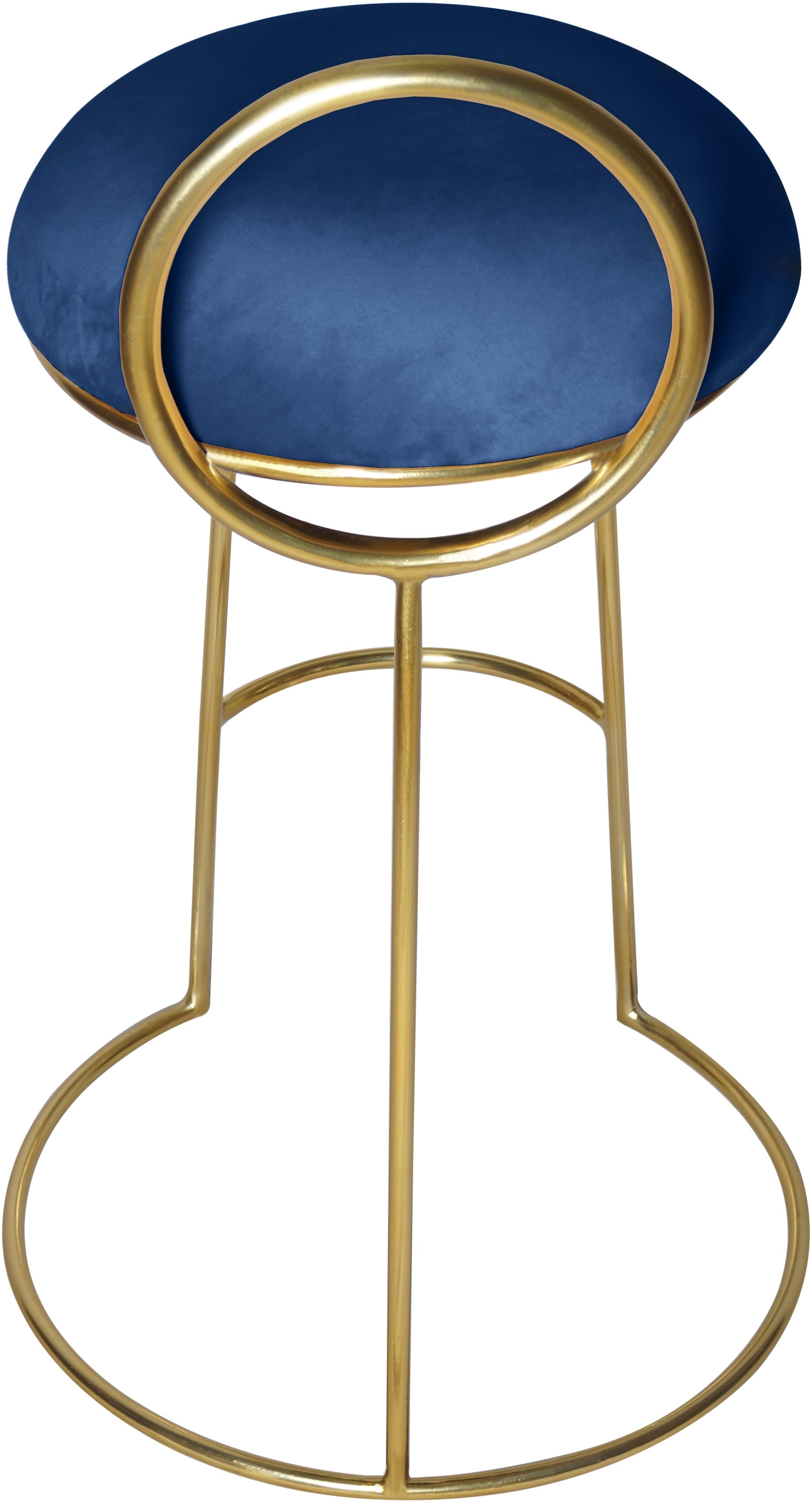 Ring Velvet Counter Stool - Furniture Depot (7679020040440)