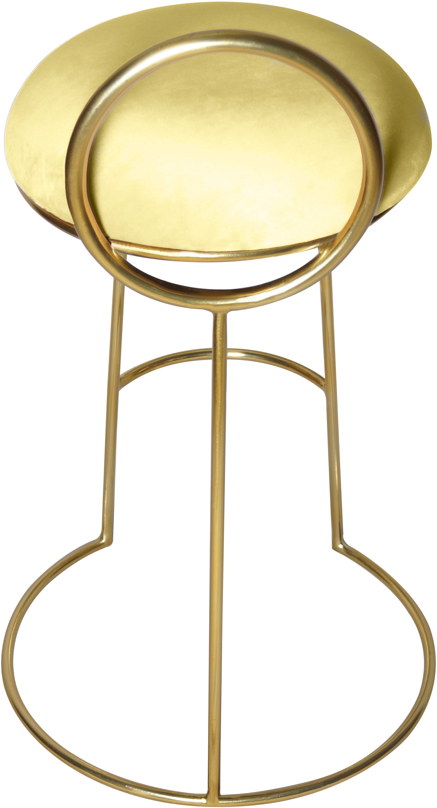 Ring Velvet Counter Stool - Furniture Depot (7679020040440)