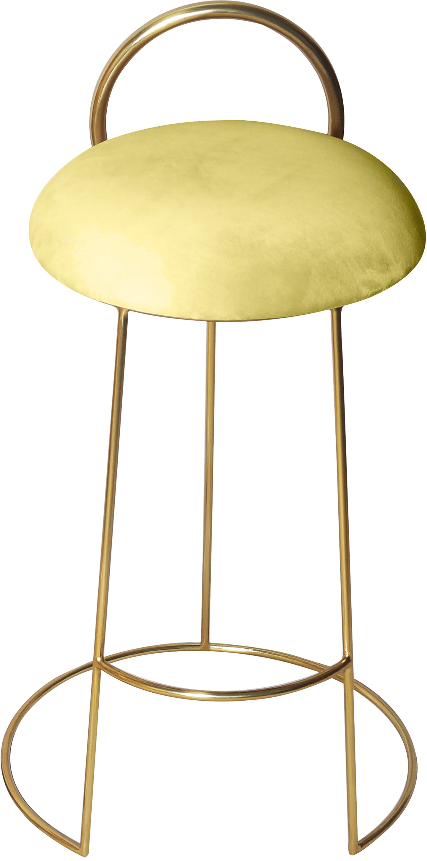 Ring Velvet Counter Stool - Furniture Depot (7679020040440)