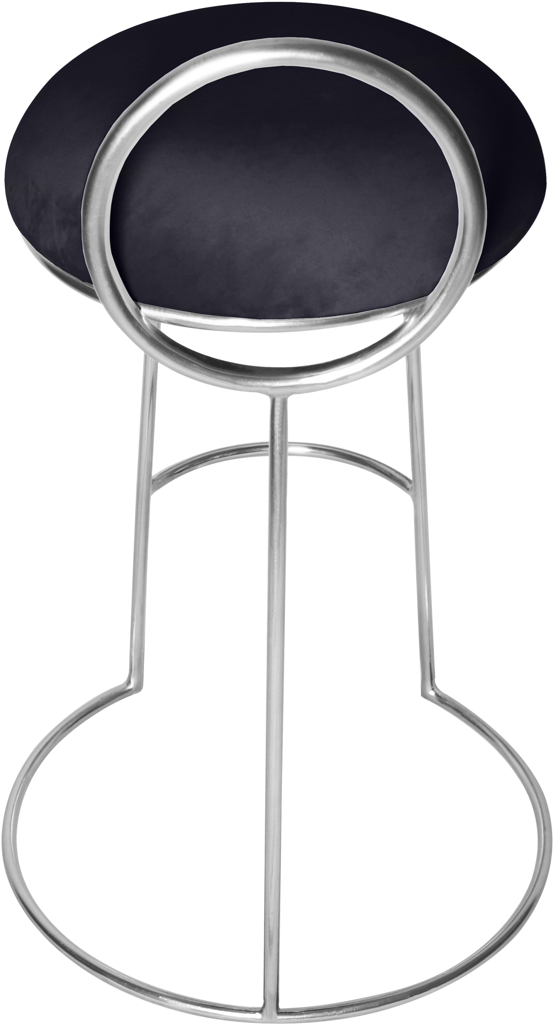 Ring Velvet Counter Stool - Furniture Depot (7679020040440)