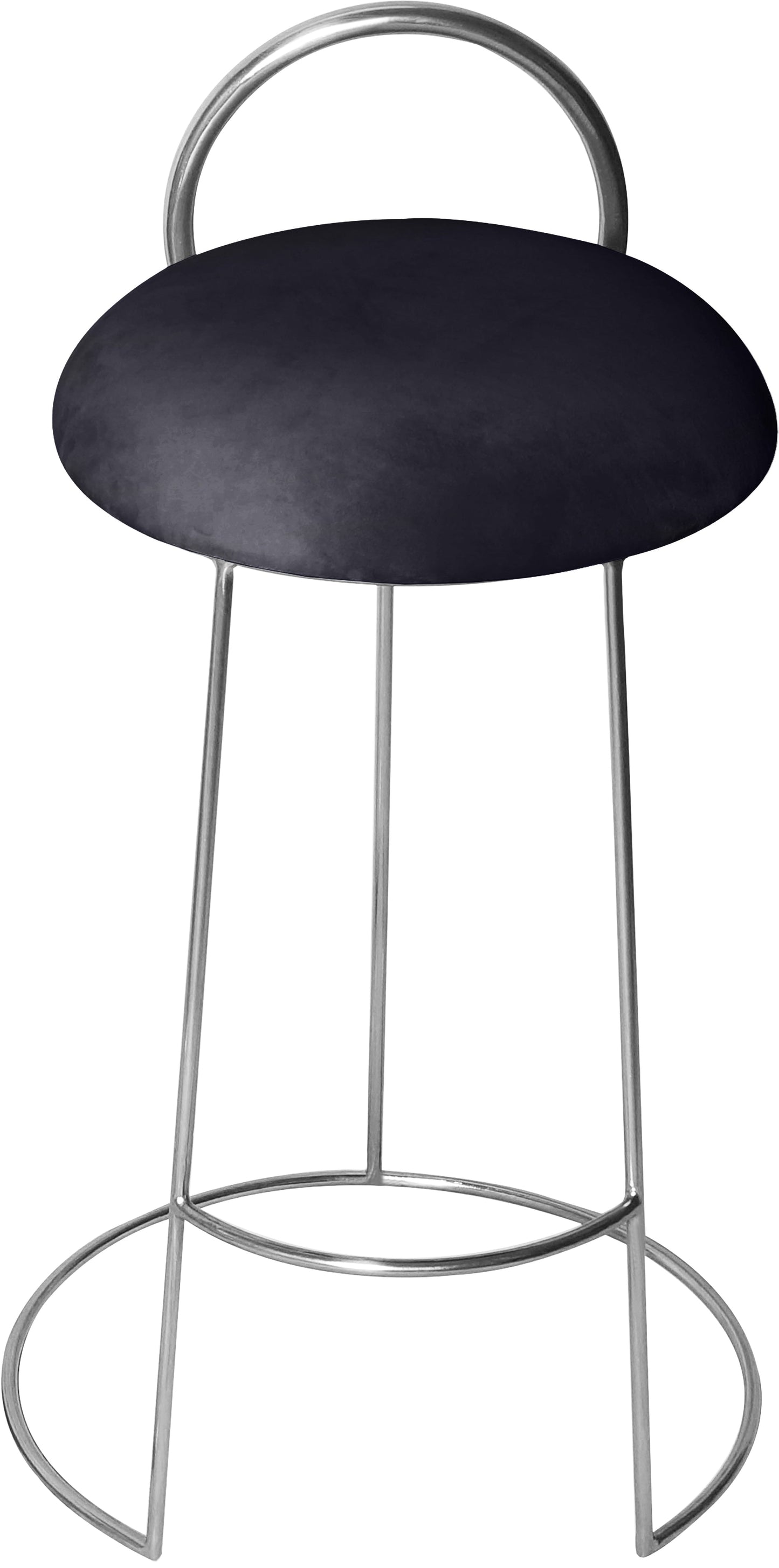 Ring Velvet Counter Stool - Furniture Depot (7679020040440)