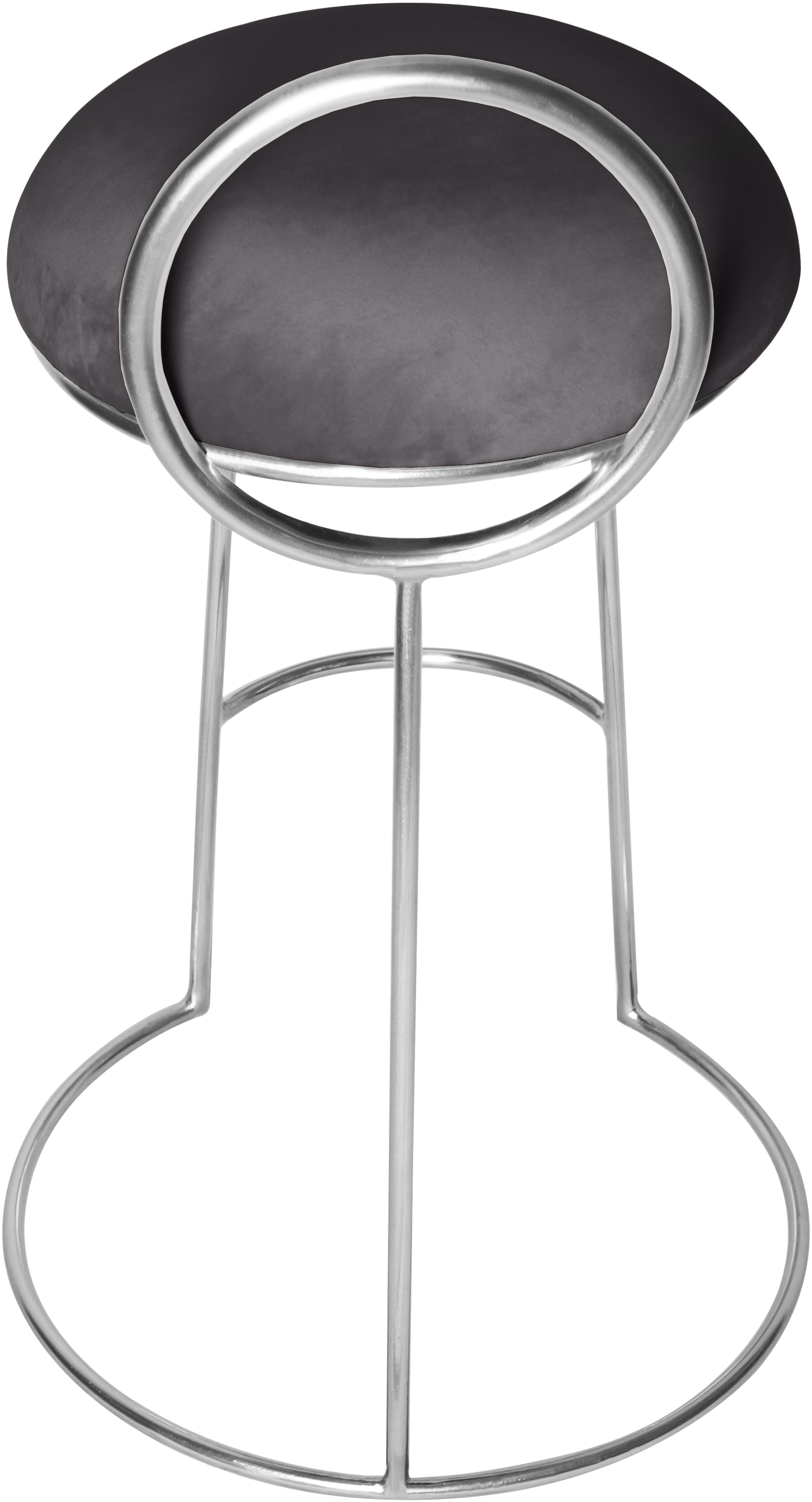 Ring Velvet Counter Stool - Furniture Depot (7679020040440)