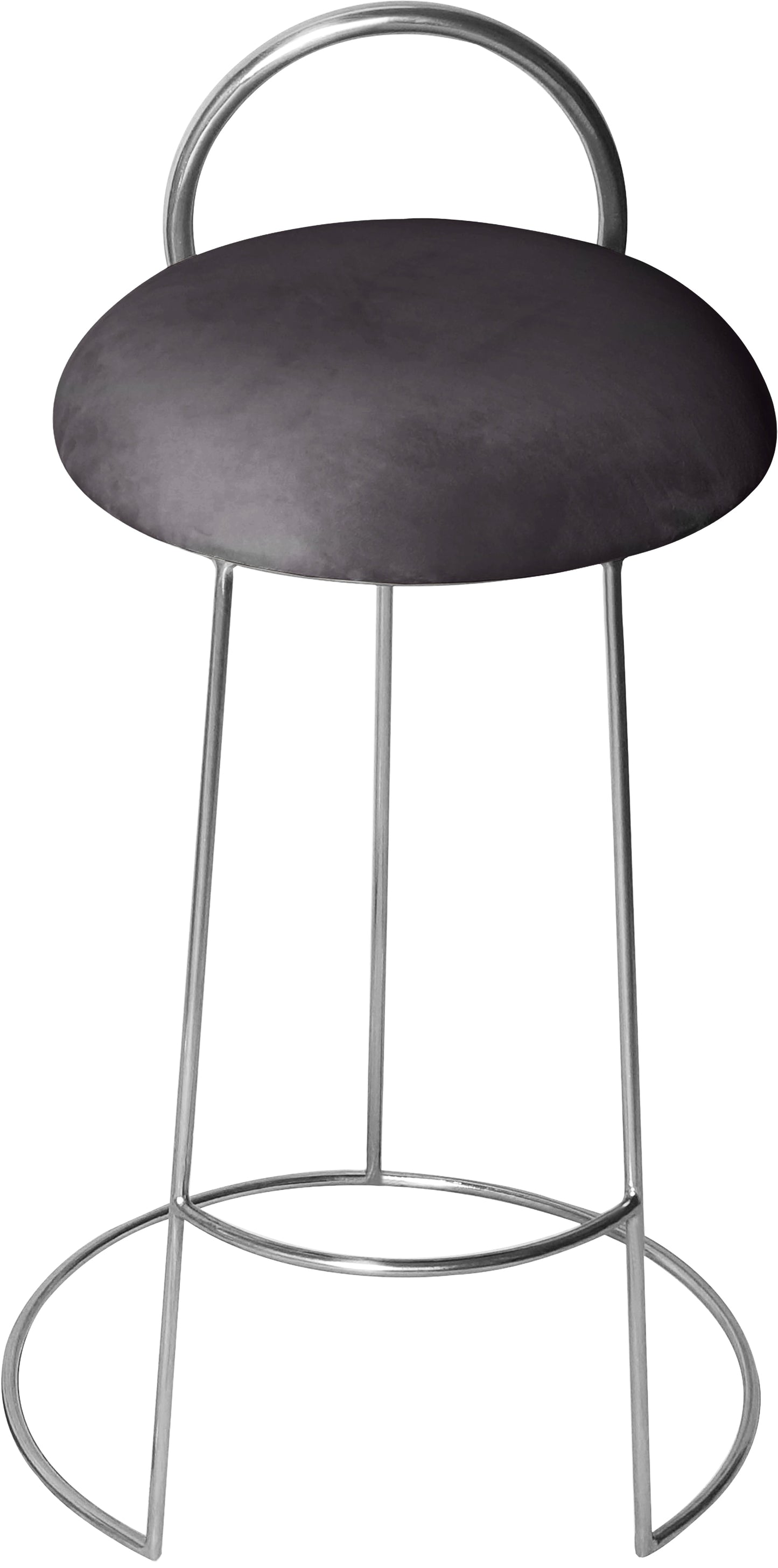 Ring Velvet Counter Stool - Furniture Depot (7679020040440)