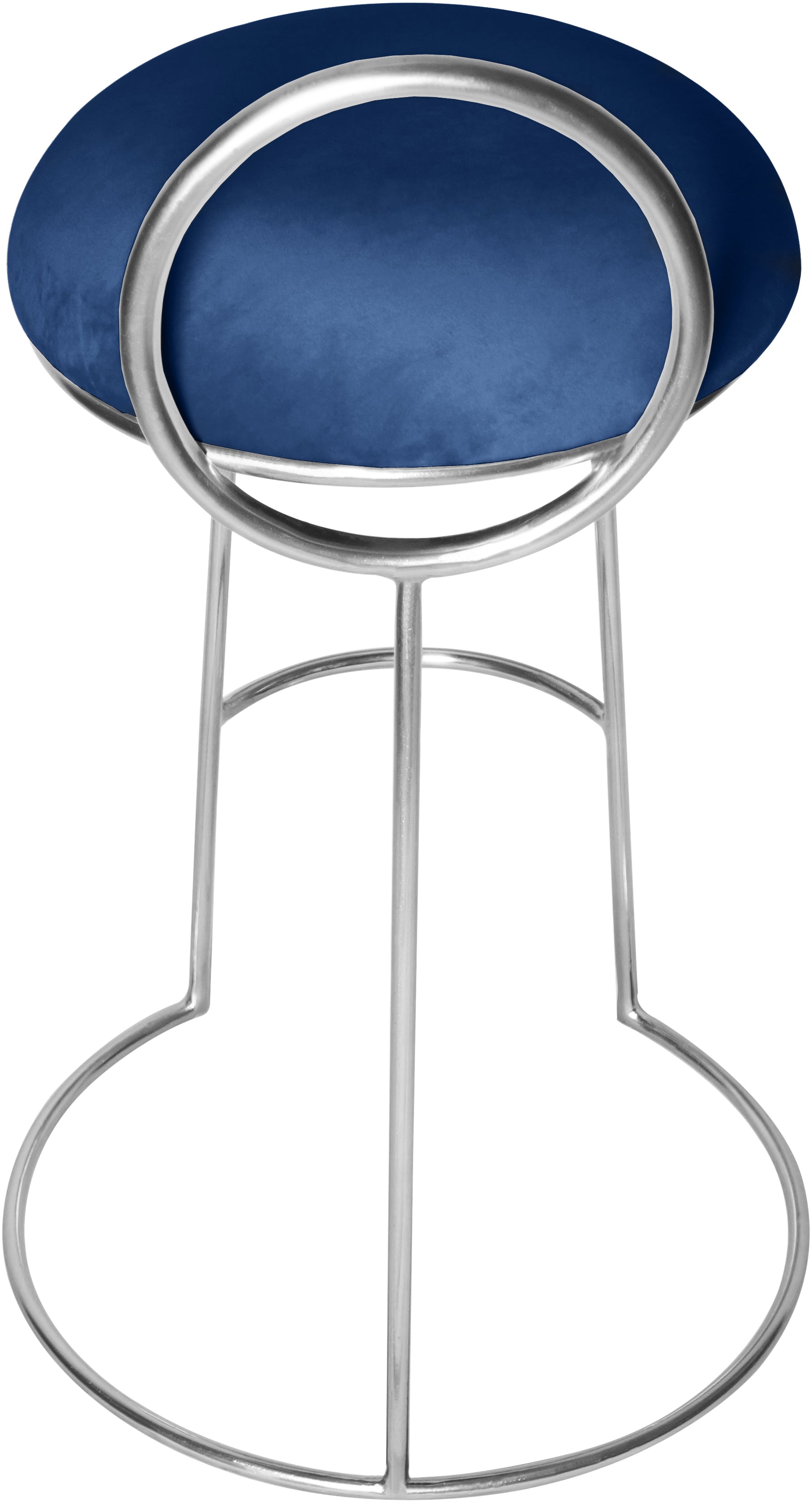 Ring Velvet Counter Stool - Furniture Depot (7679020040440)