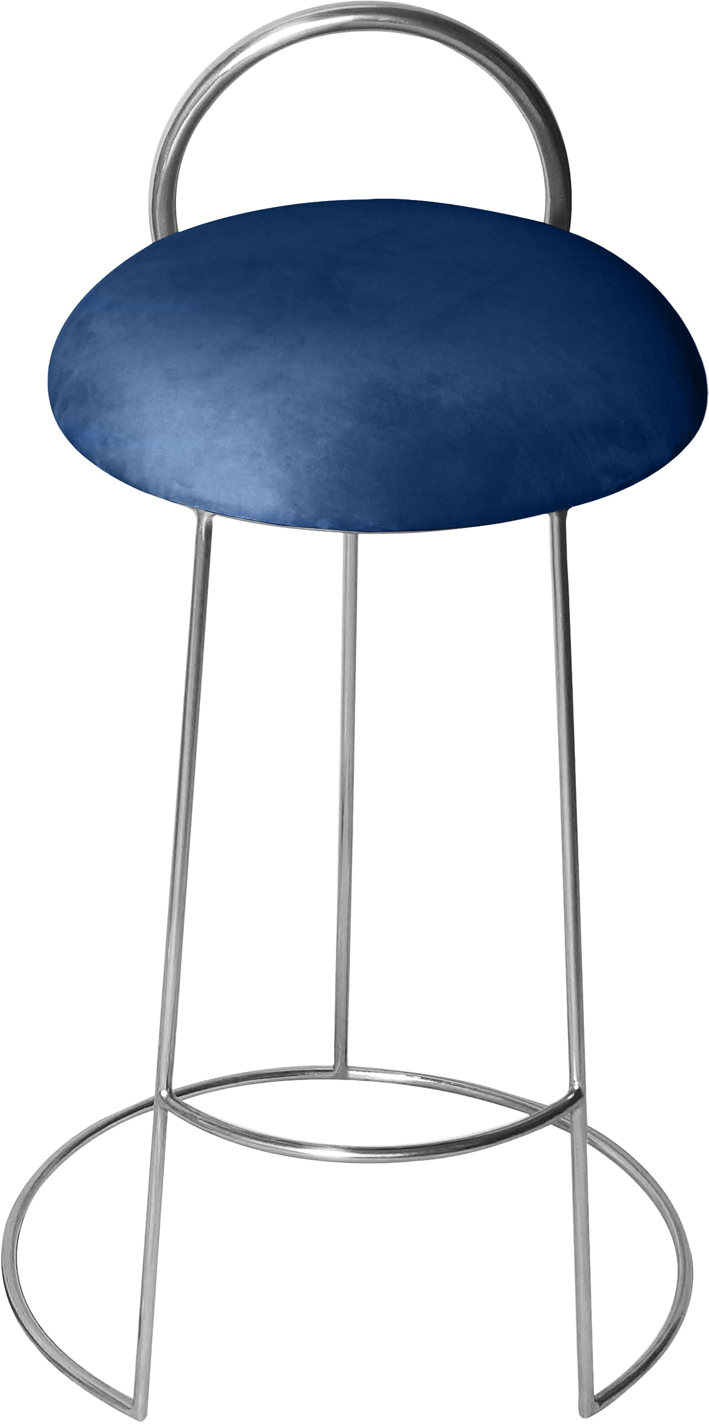 Ring Velvet Counter Stool - Furniture Depot (7679020040440)