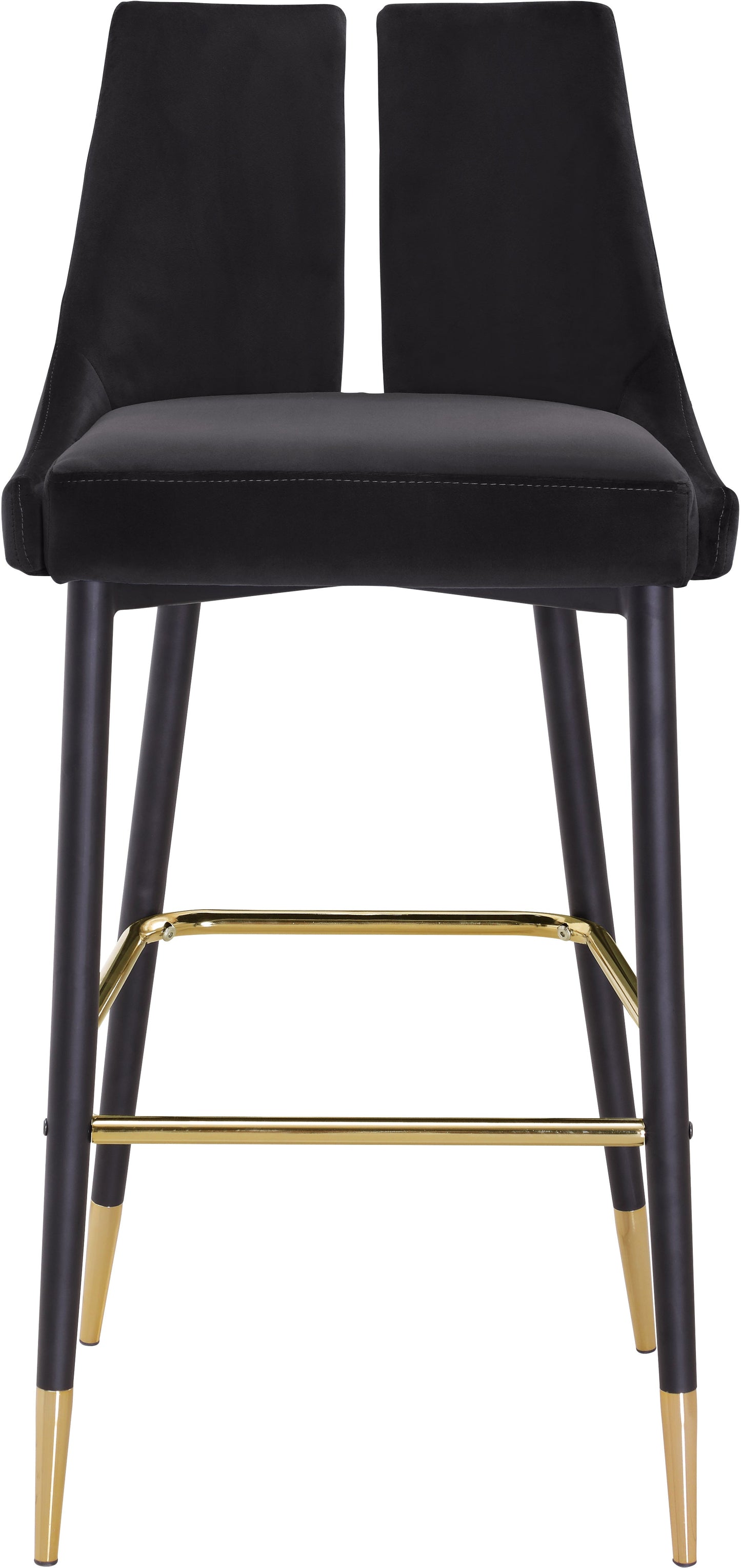 Sleek Velvet Stool - Sterling House Interiors (7679020204280)