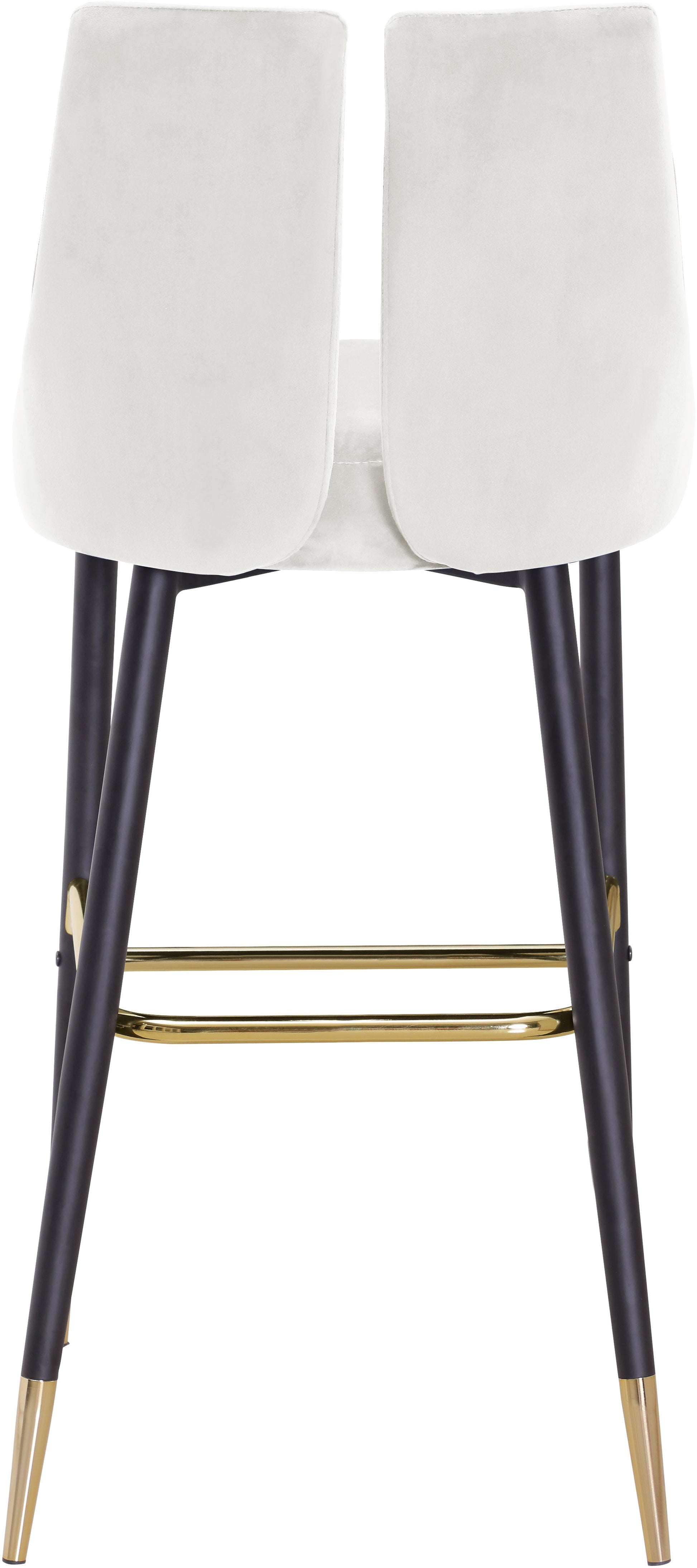 Sleek Velvet Stool - Sterling House Interiors (7679020204280)