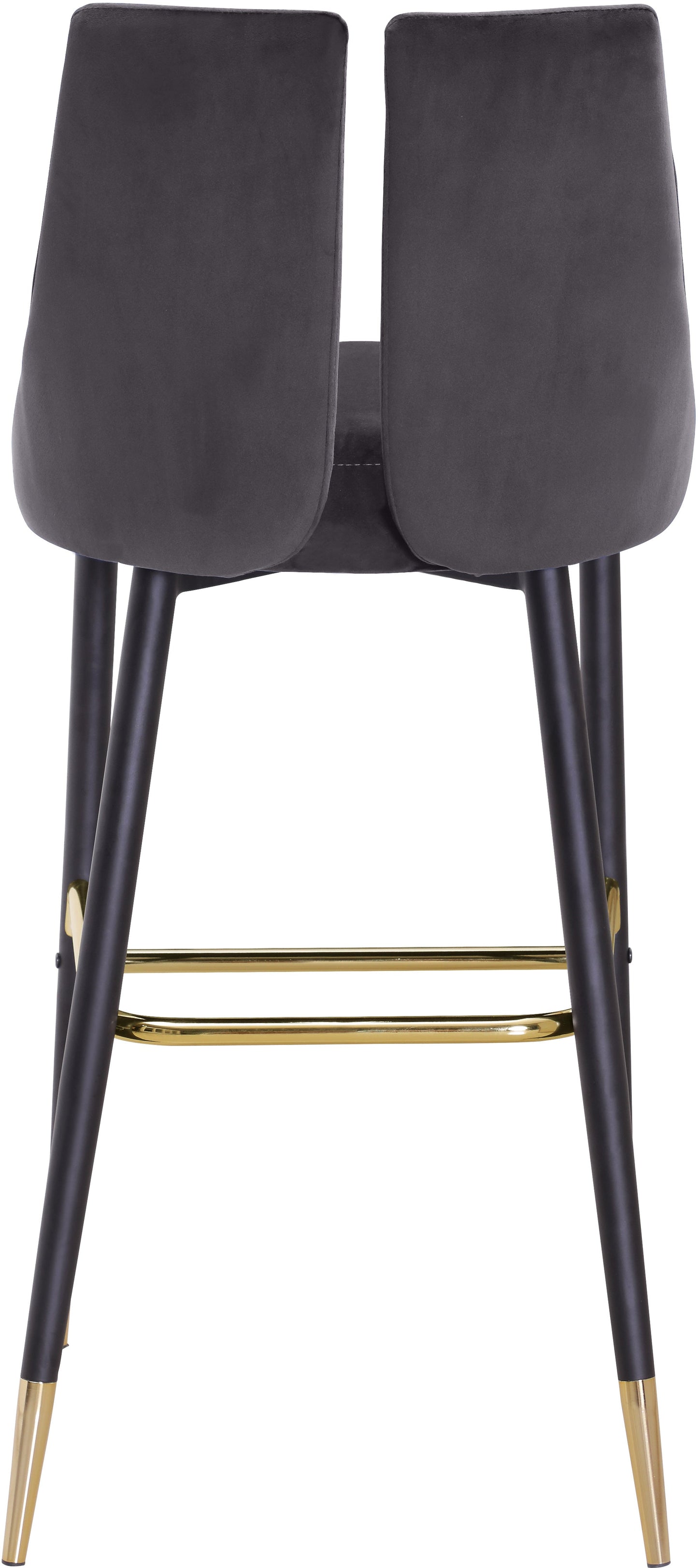 Sleek Velvet Stool - Sterling House Interiors (7679020204280)