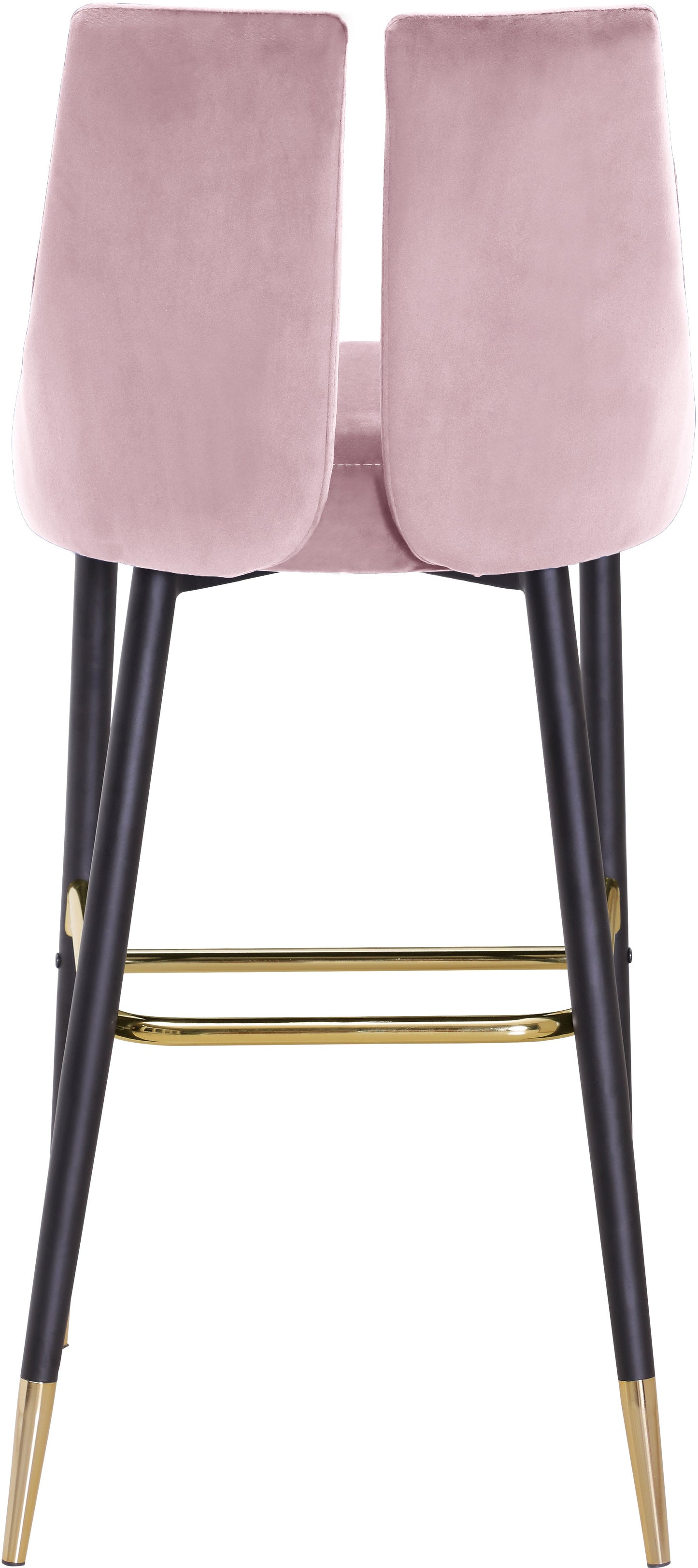 Sleek Velvet Stool - Sterling House Interiors (7679020204280)