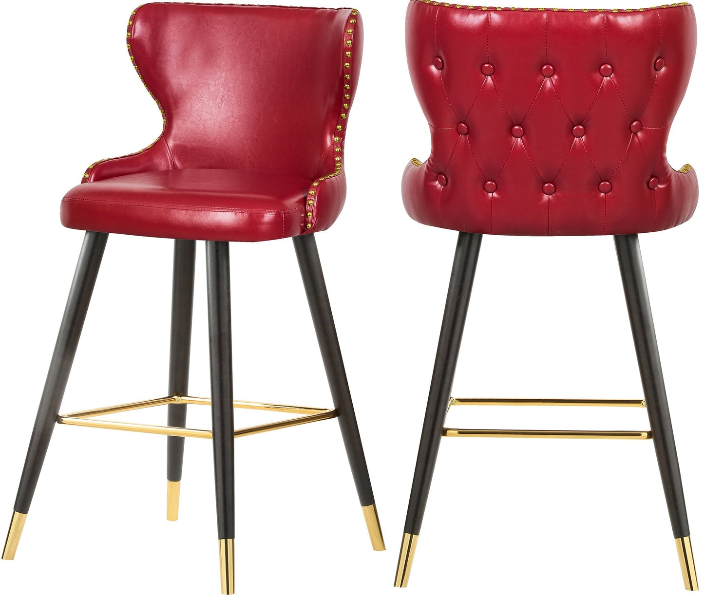 Hendrix Faux Leather Counter/Bar Stool - Furniture Depot