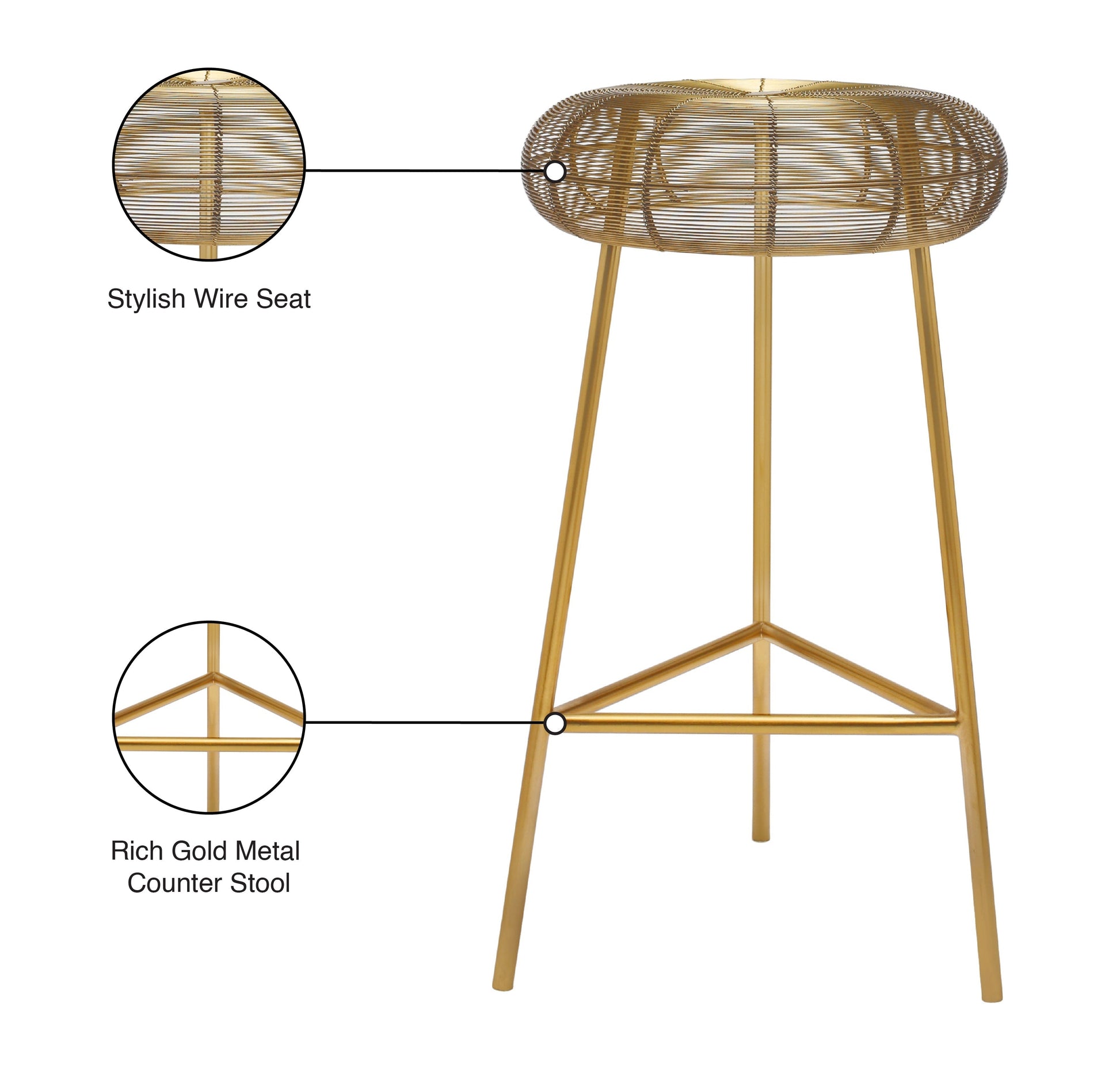 Tuscany Counter Stool - Furniture Depot (7679020302584)