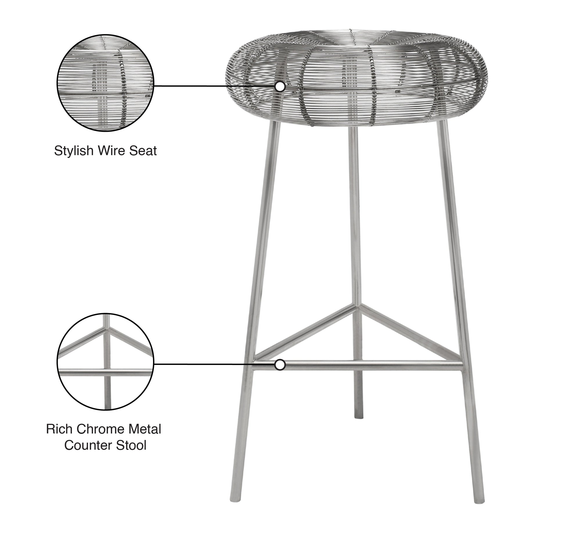 Tuscany Counter Stool - Furniture Depot (7679020302584)