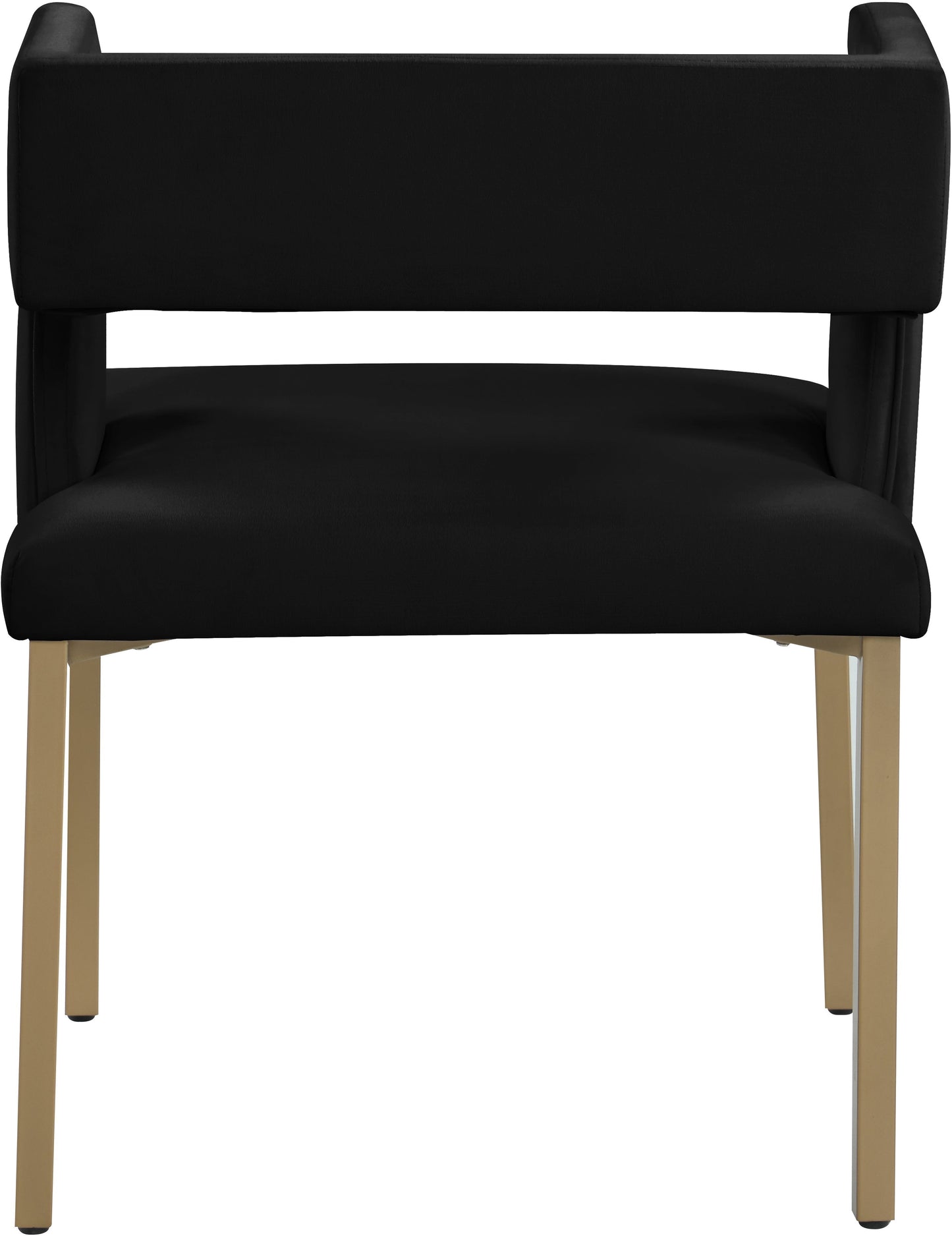 Caleb Velvet Dining Chair - Furniture Depot