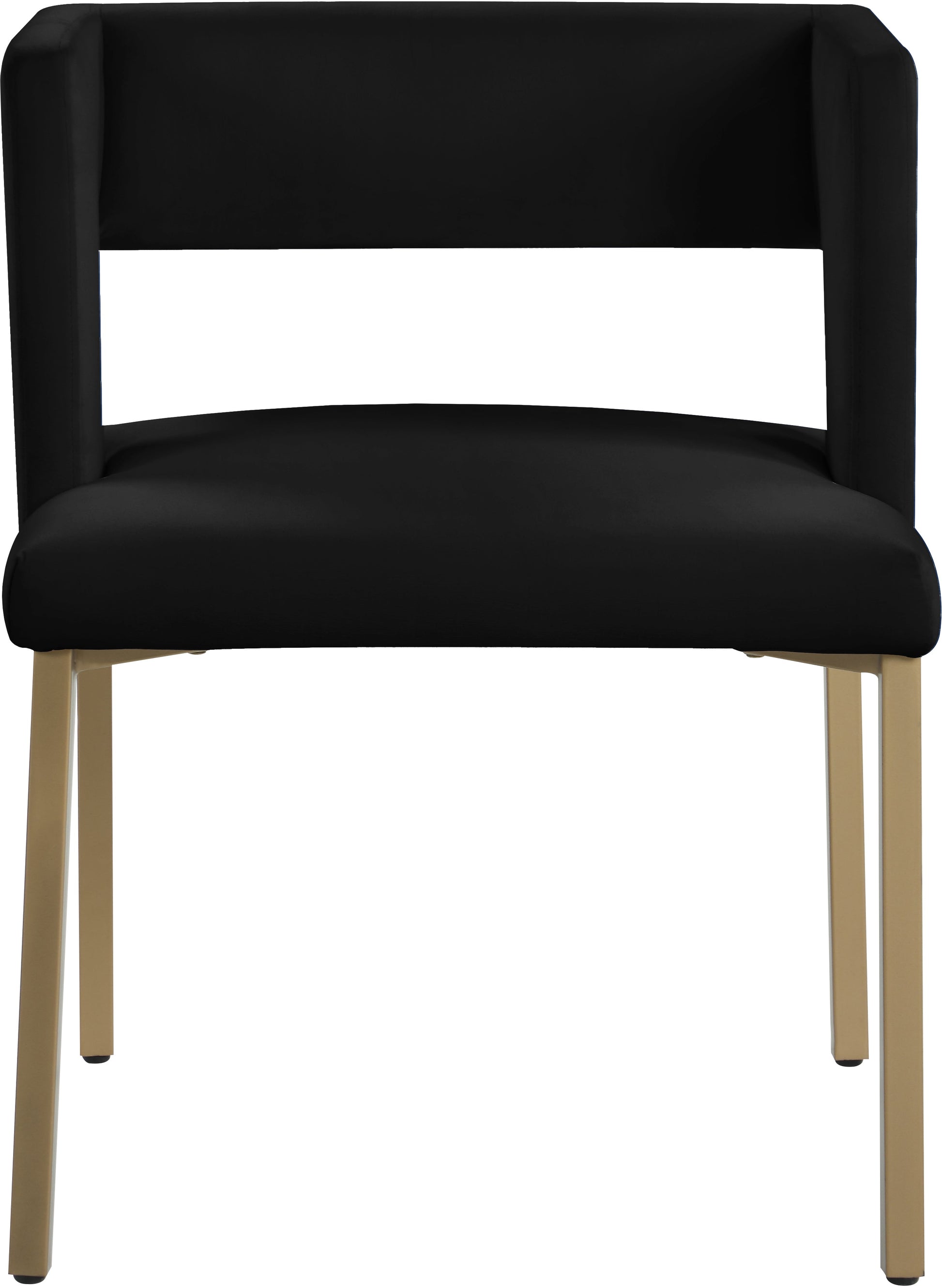 Caleb Velvet Dining Chair - Furniture Depot