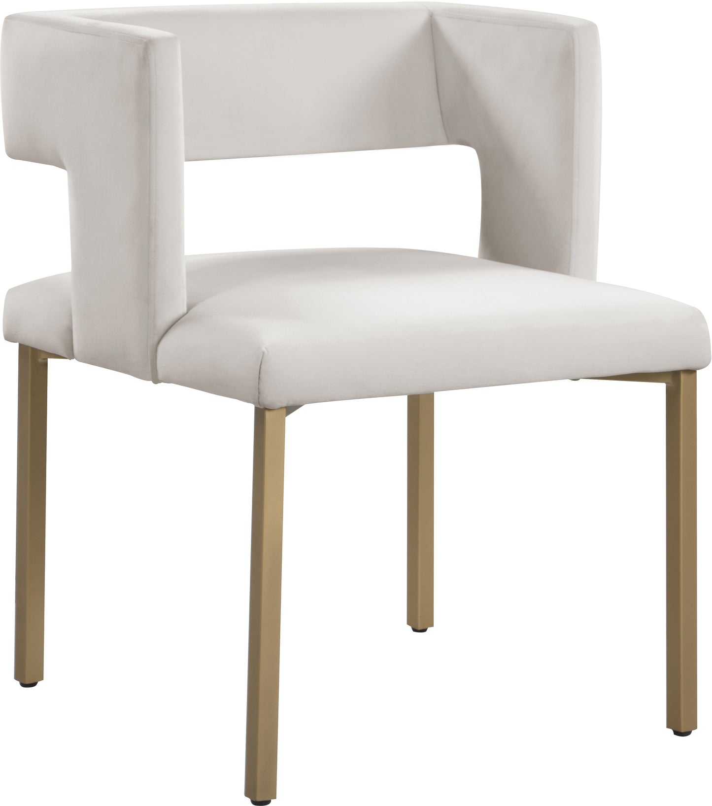 Caleb Velvet Dining Chair - Furniture Depot