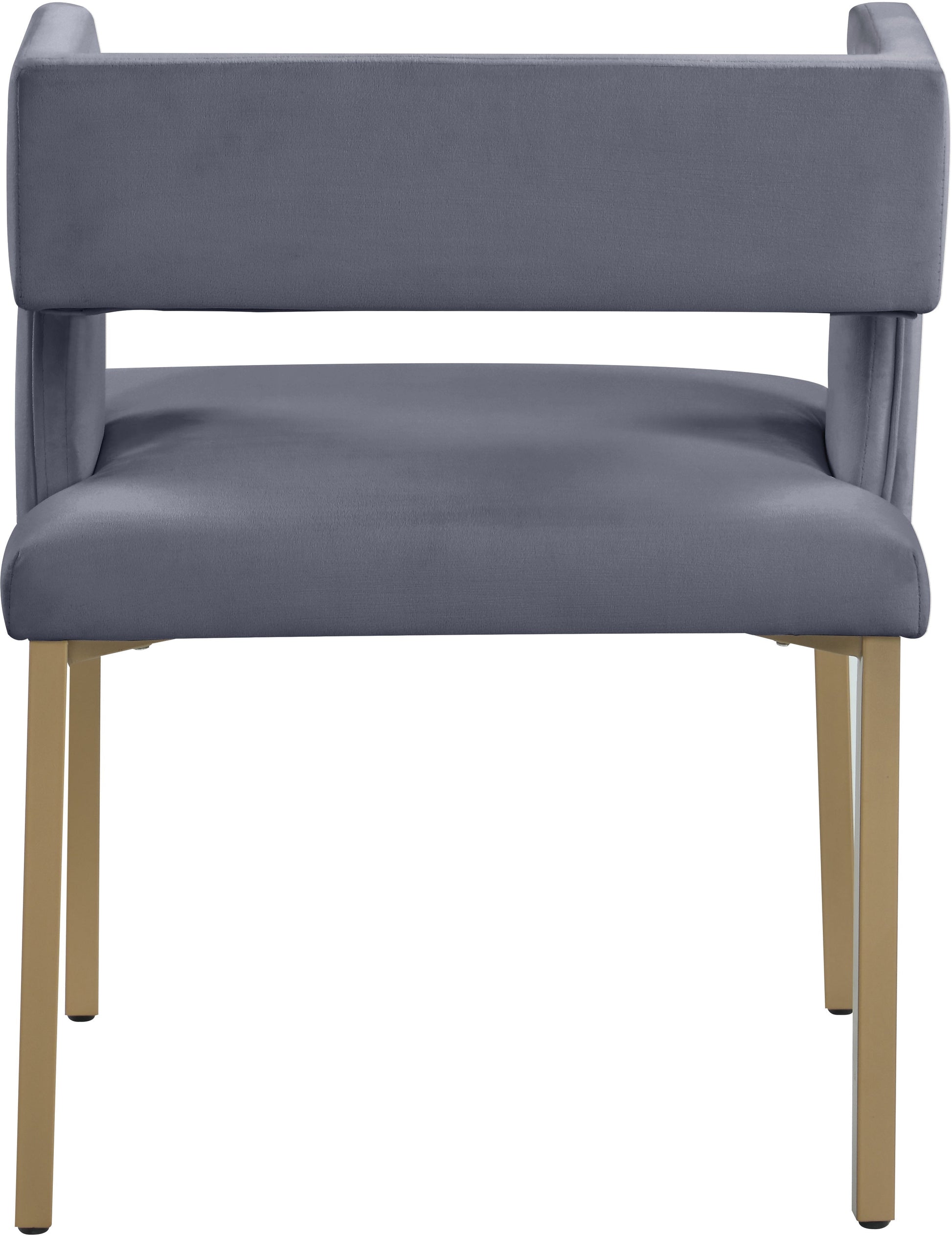 Caleb Velvet Dining Chair - Furniture Depot