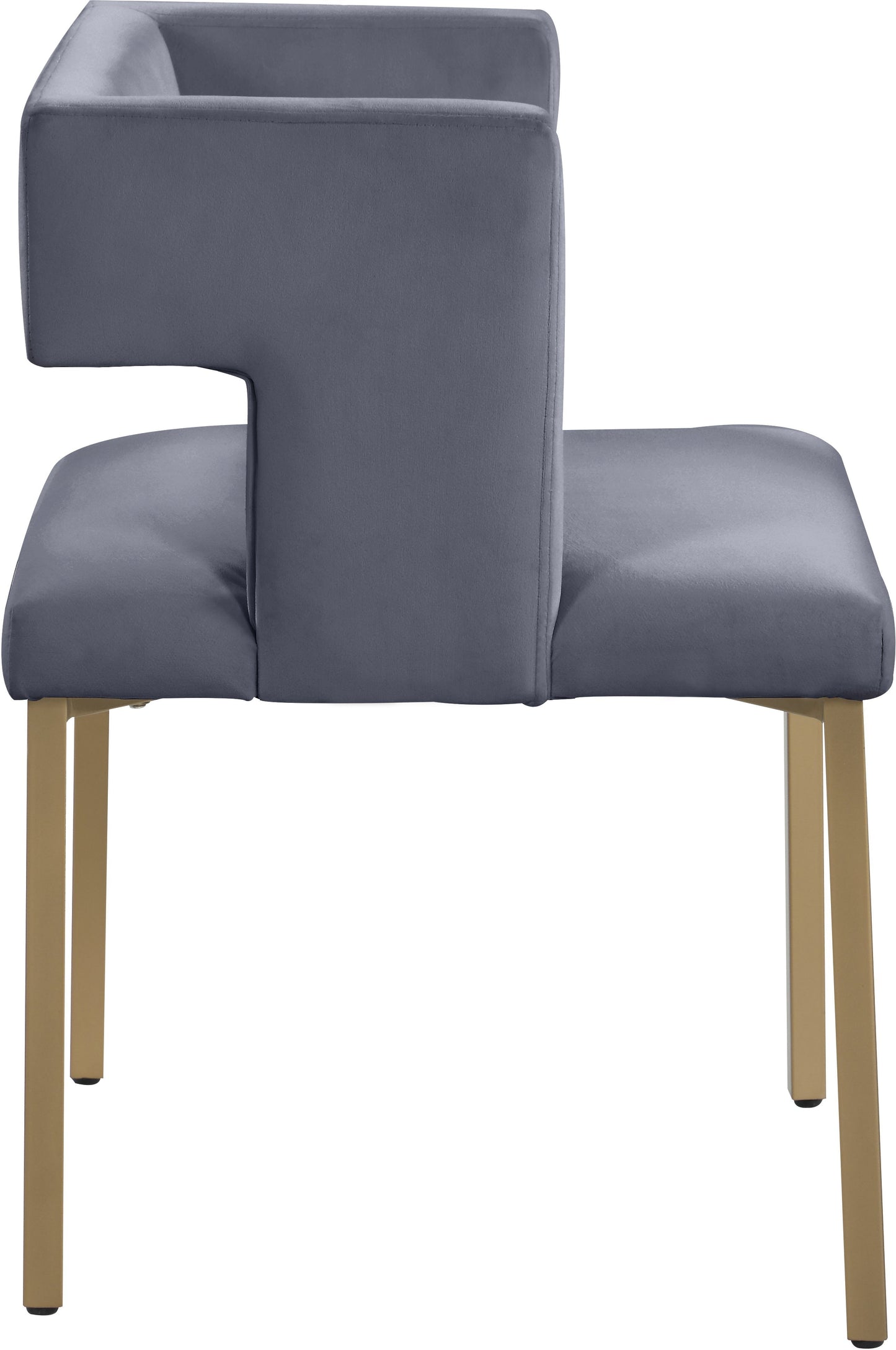 Caleb Velvet Dining Chair - Furniture Depot