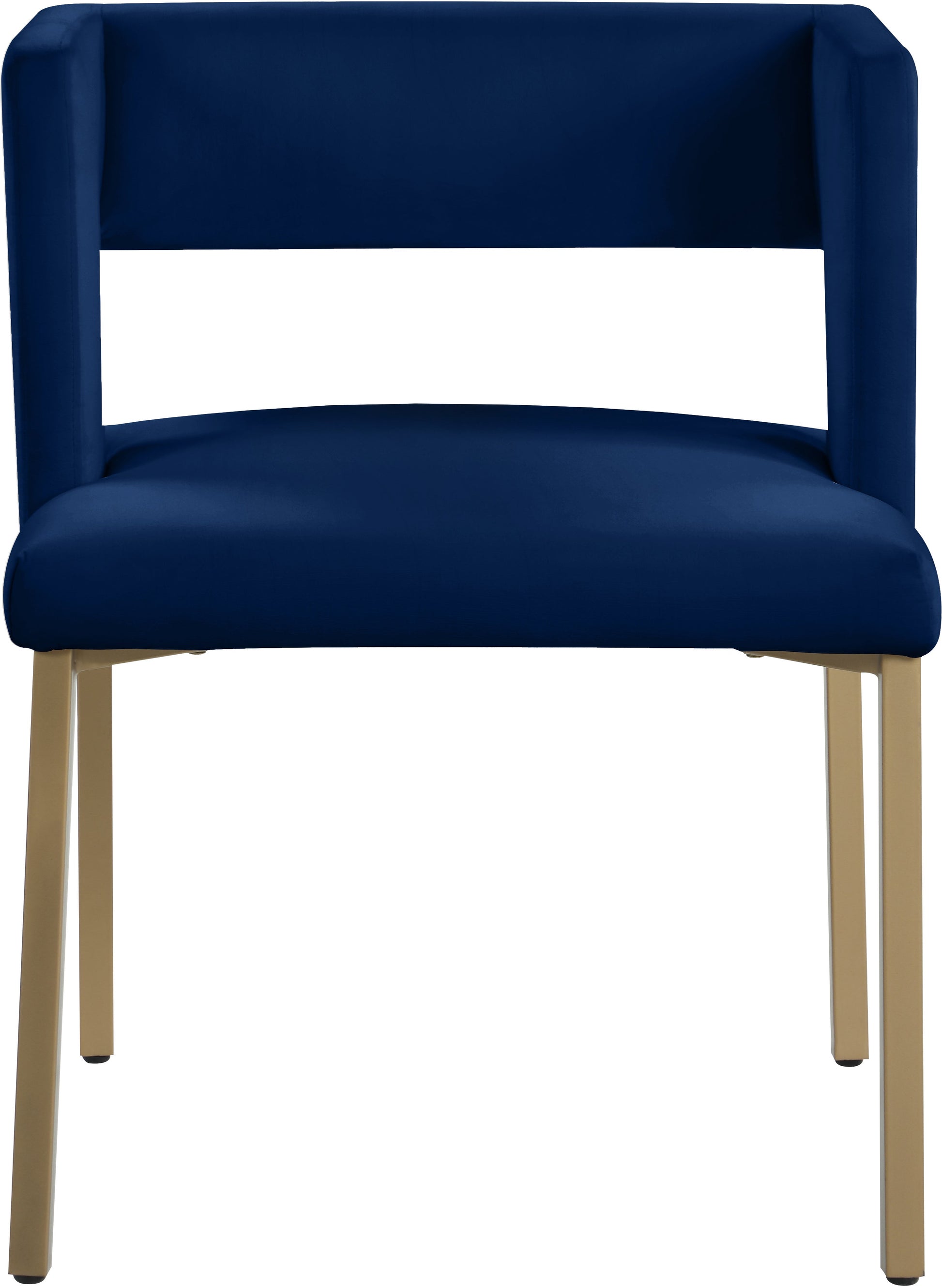 Caleb Velvet Dining Chair - Furniture Depot