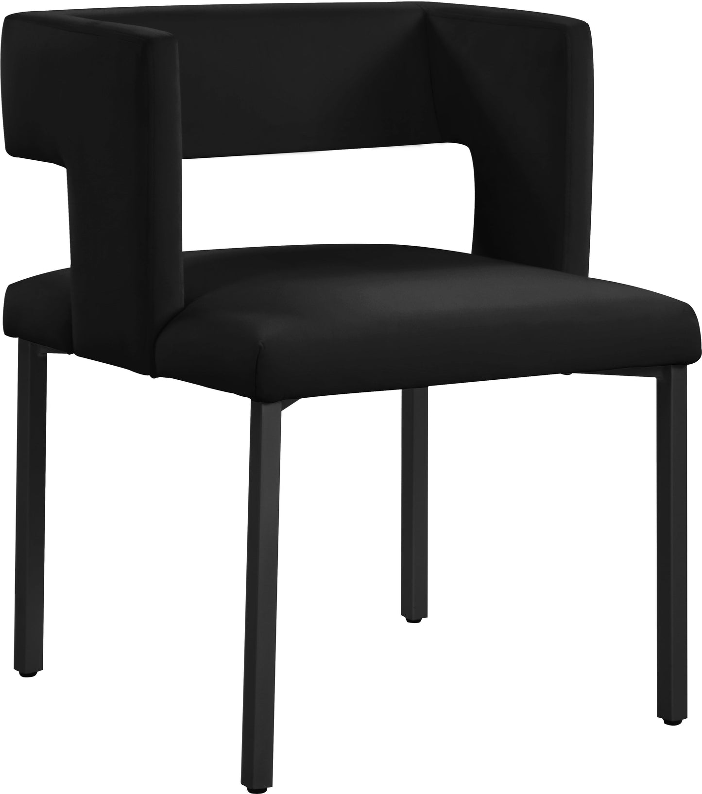 Caleb Velvet Dining Chair - Furniture Depot