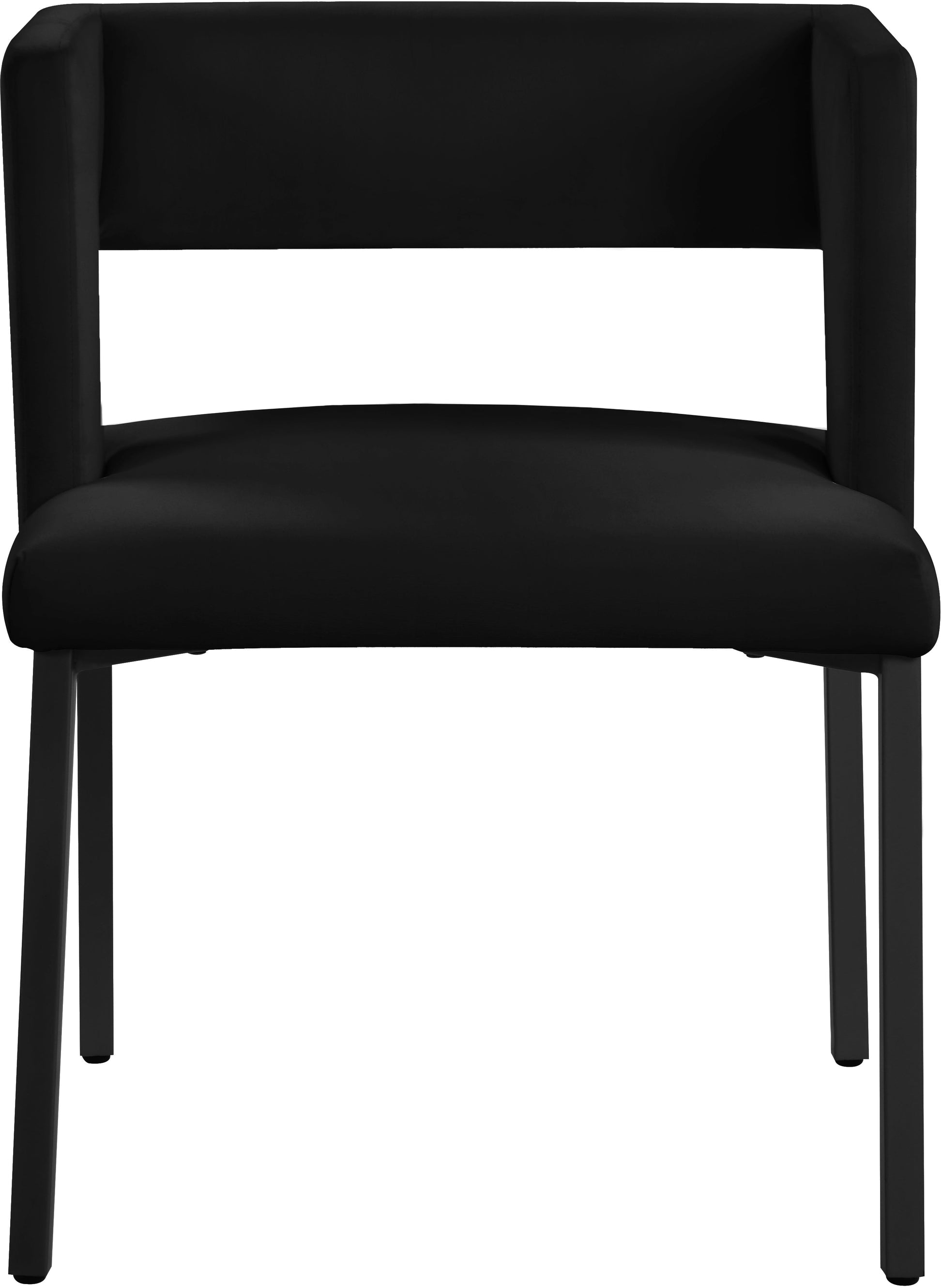 Caleb Velvet Dining Chair - Furniture Depot