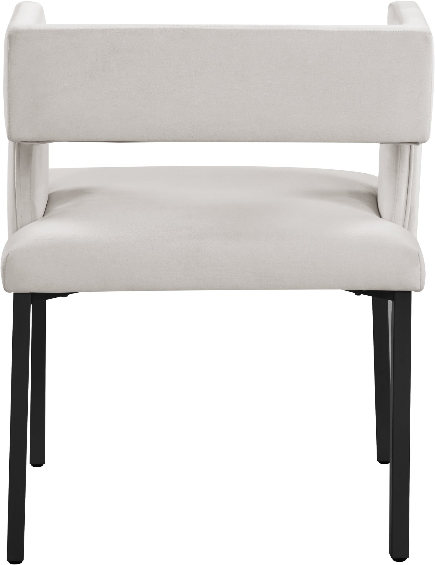 Caleb Velvet Dining Chair - Furniture Depot