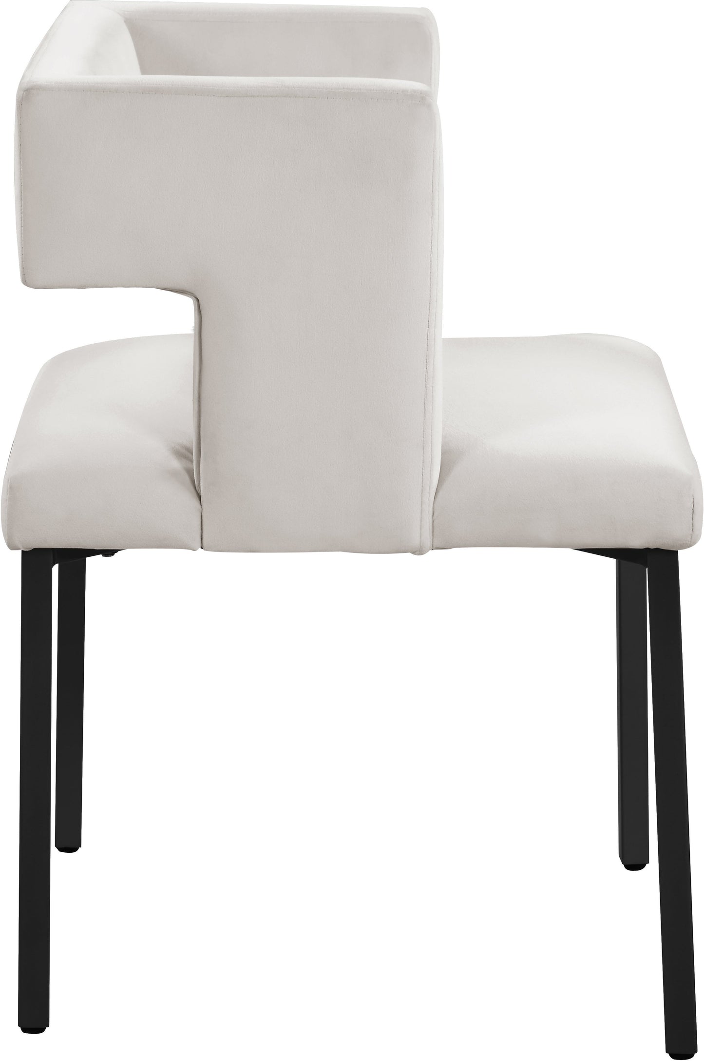 Caleb Velvet Dining Chair - Furniture Depot