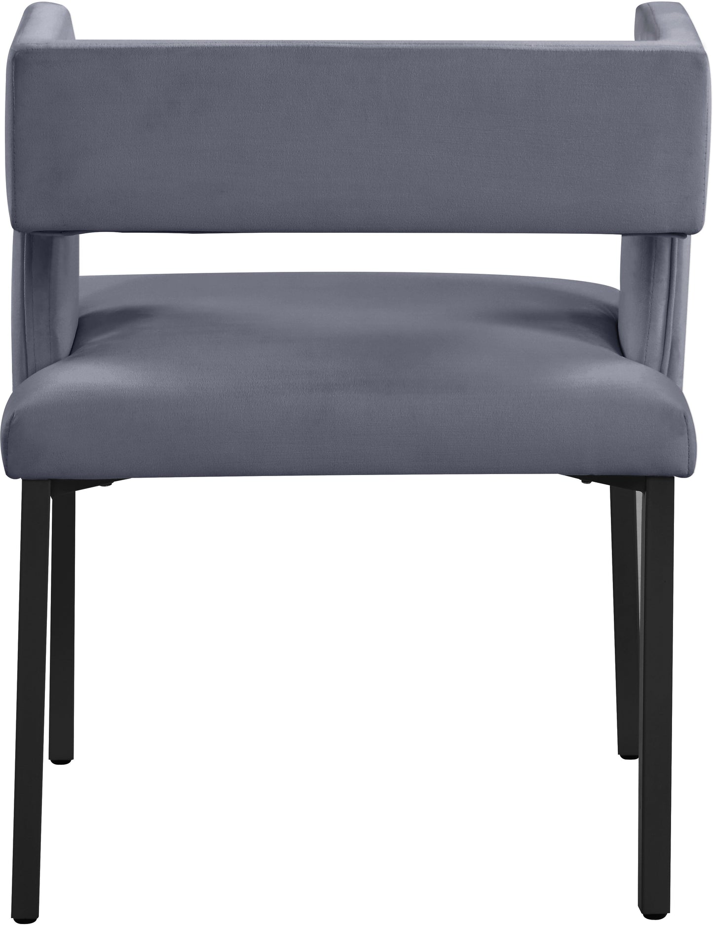 Caleb Velvet Dining Chair - Furniture Depot