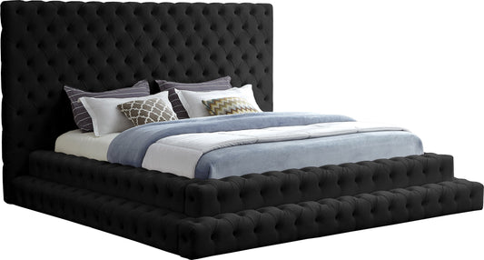 Revel Velvet Bed (3 Boxes) - Furniture Depot (7679026004216)