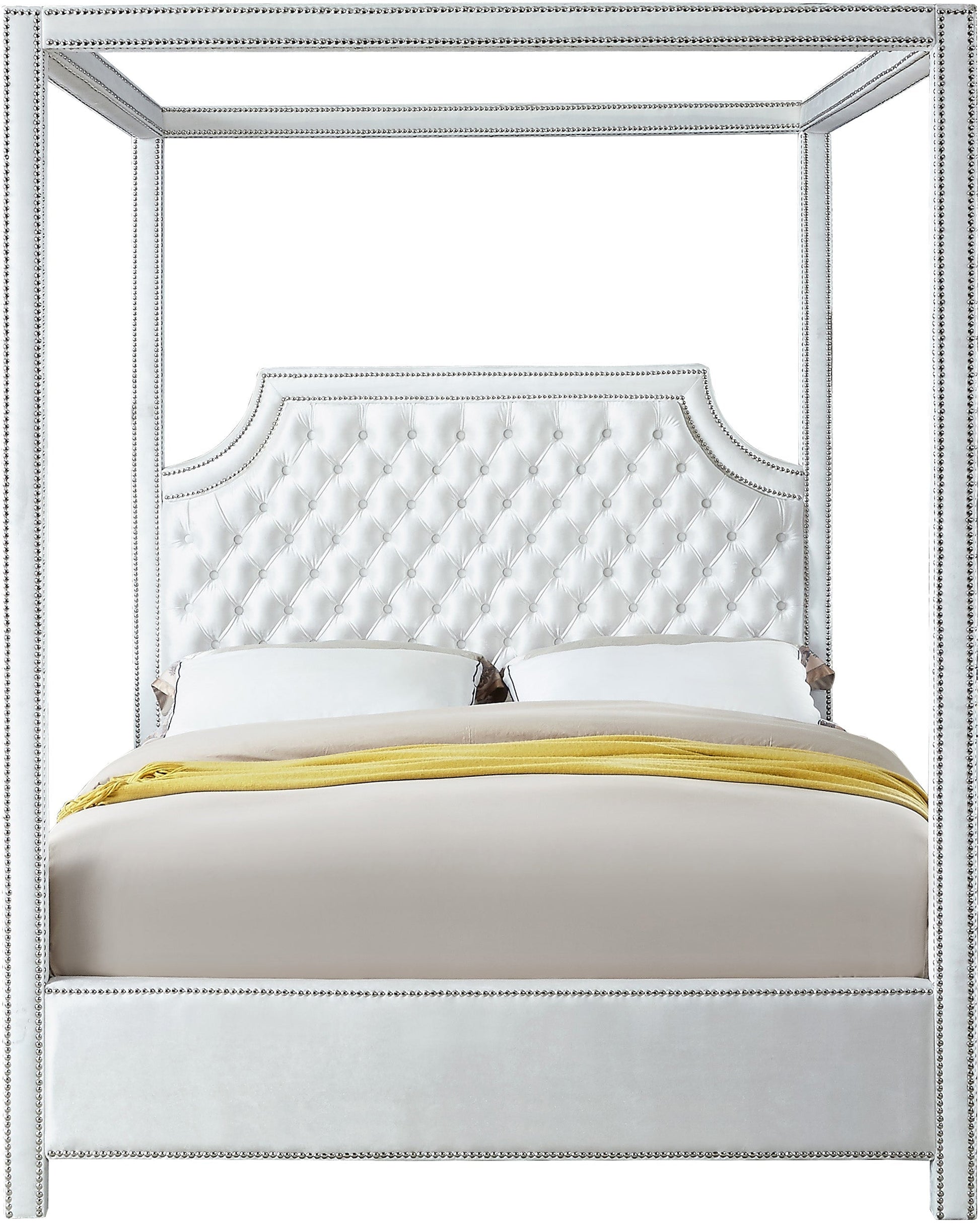 Rowan Velvet Bed (3 Boxes) - Sterling House Interiors (7679026135288)