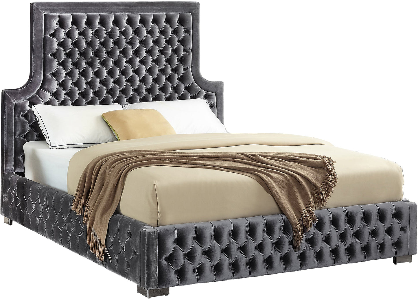 Sedona Velvet Bed - Sterling House Interiors (7679026430200)