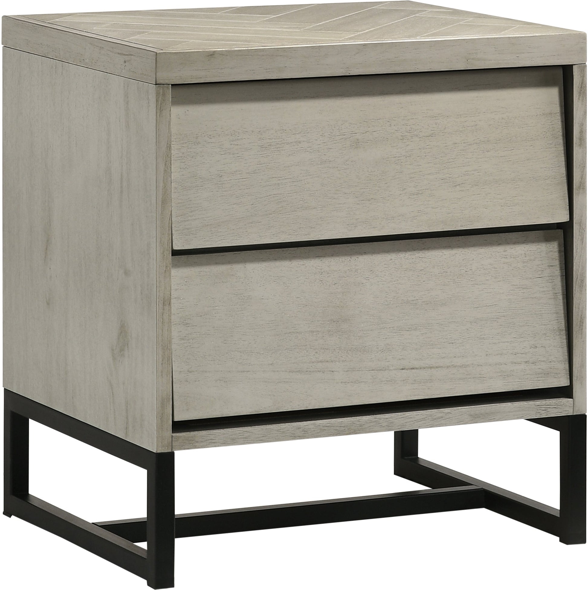 Weston Grey Stone Night Stand - Furniture Depot (7679026888952)