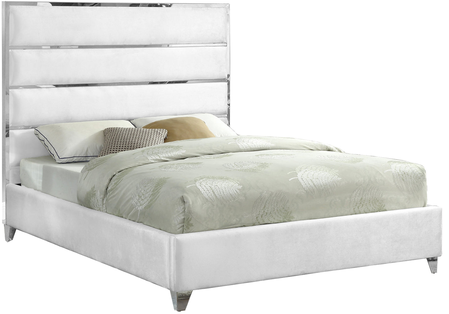 Zuma Velvet Bed - Furniture Depot (7679027020024)